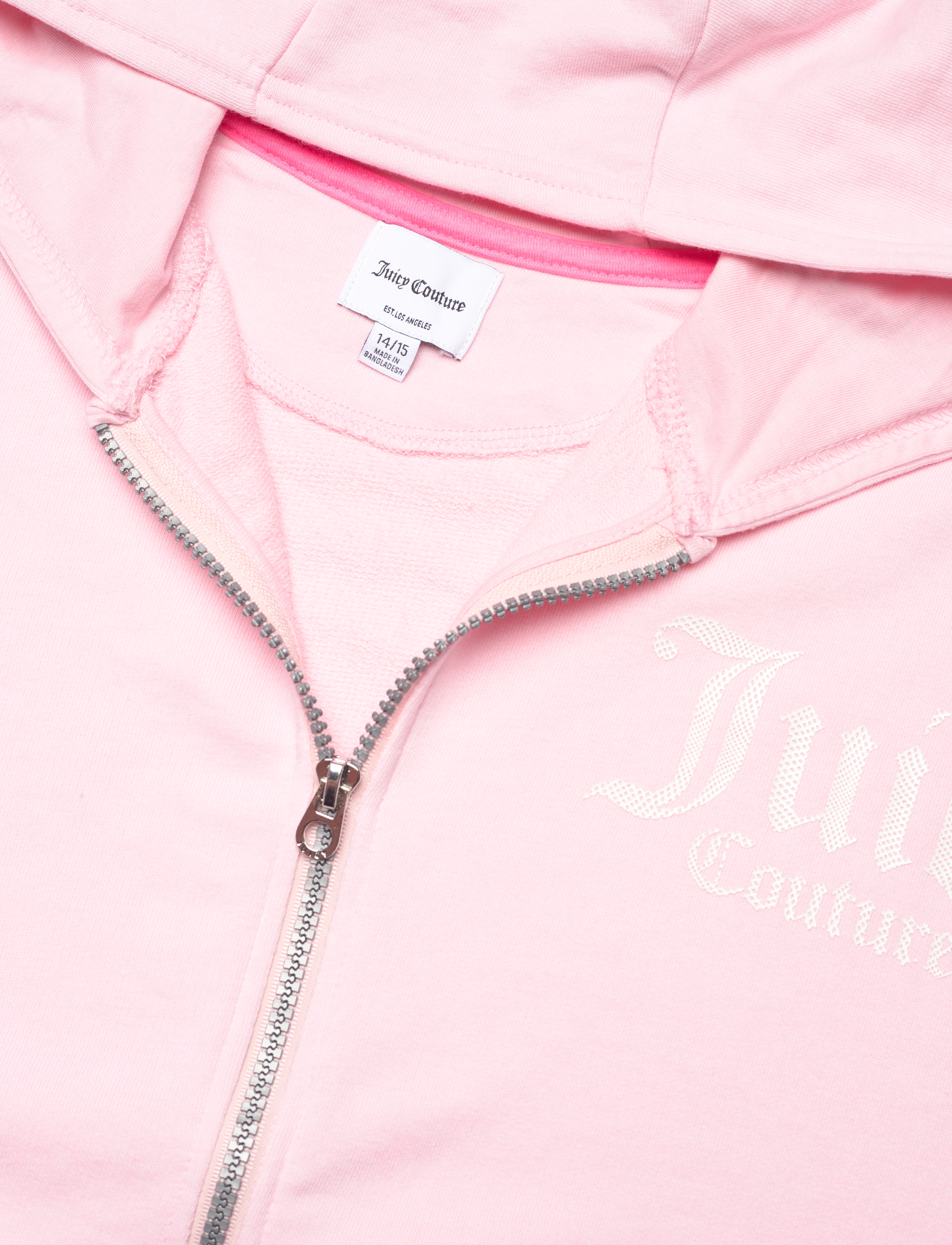 Juicy Couture - Juicy Zip Thru Hoodie LB - almond blossom - 2