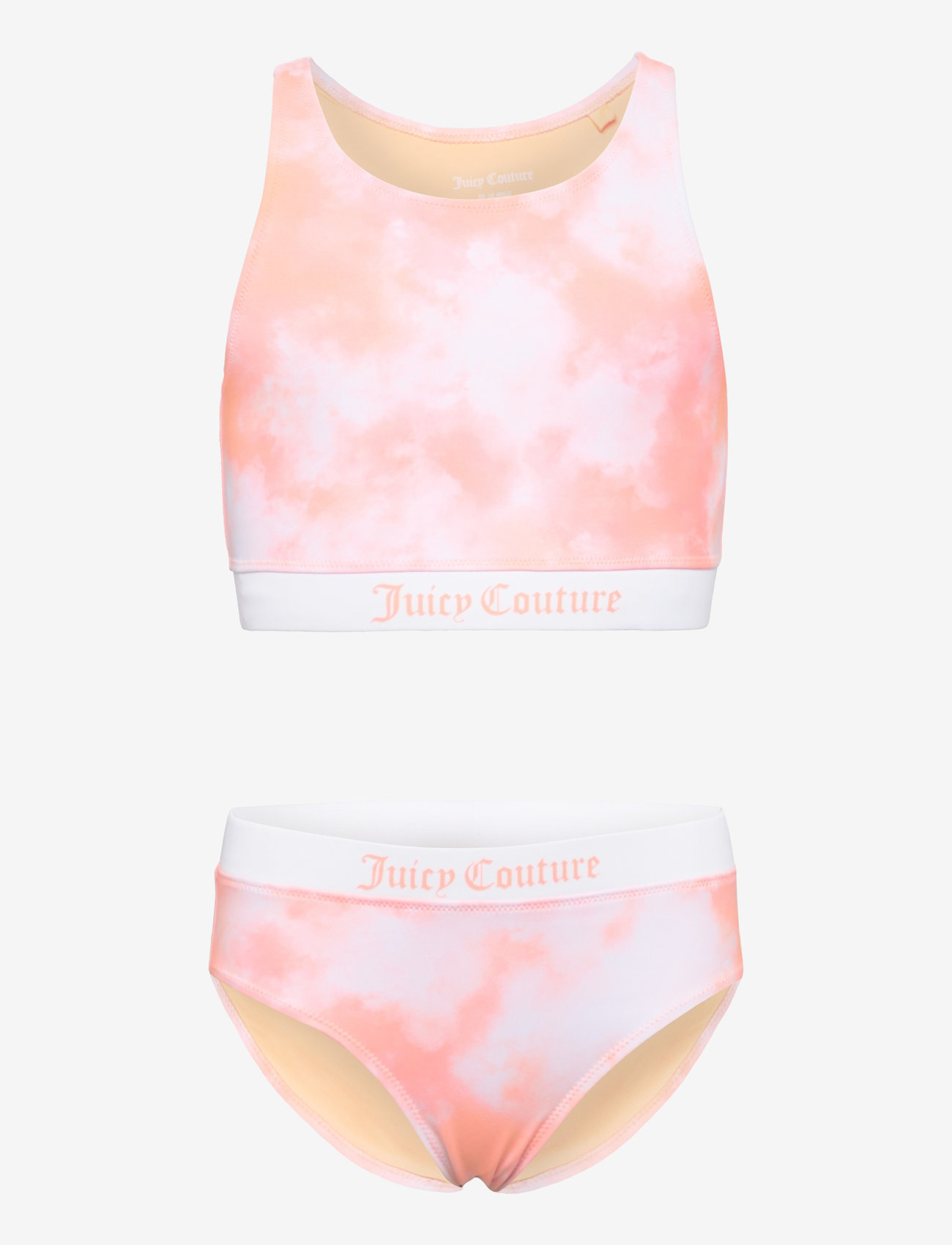 Juicy Couture - Juicy Tie Dye Swimset - bikinier - summer neon orange - 0