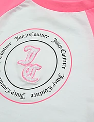 Juicy Couture - Raglan Colour Block LS Tee - langermede t-skjorter - summer neon pink - 2