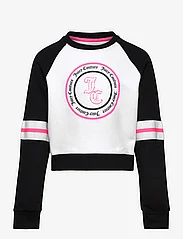 Juicy Couture - Juicy Colour Block Raglan Crew BB - sweatshirts - black - 0