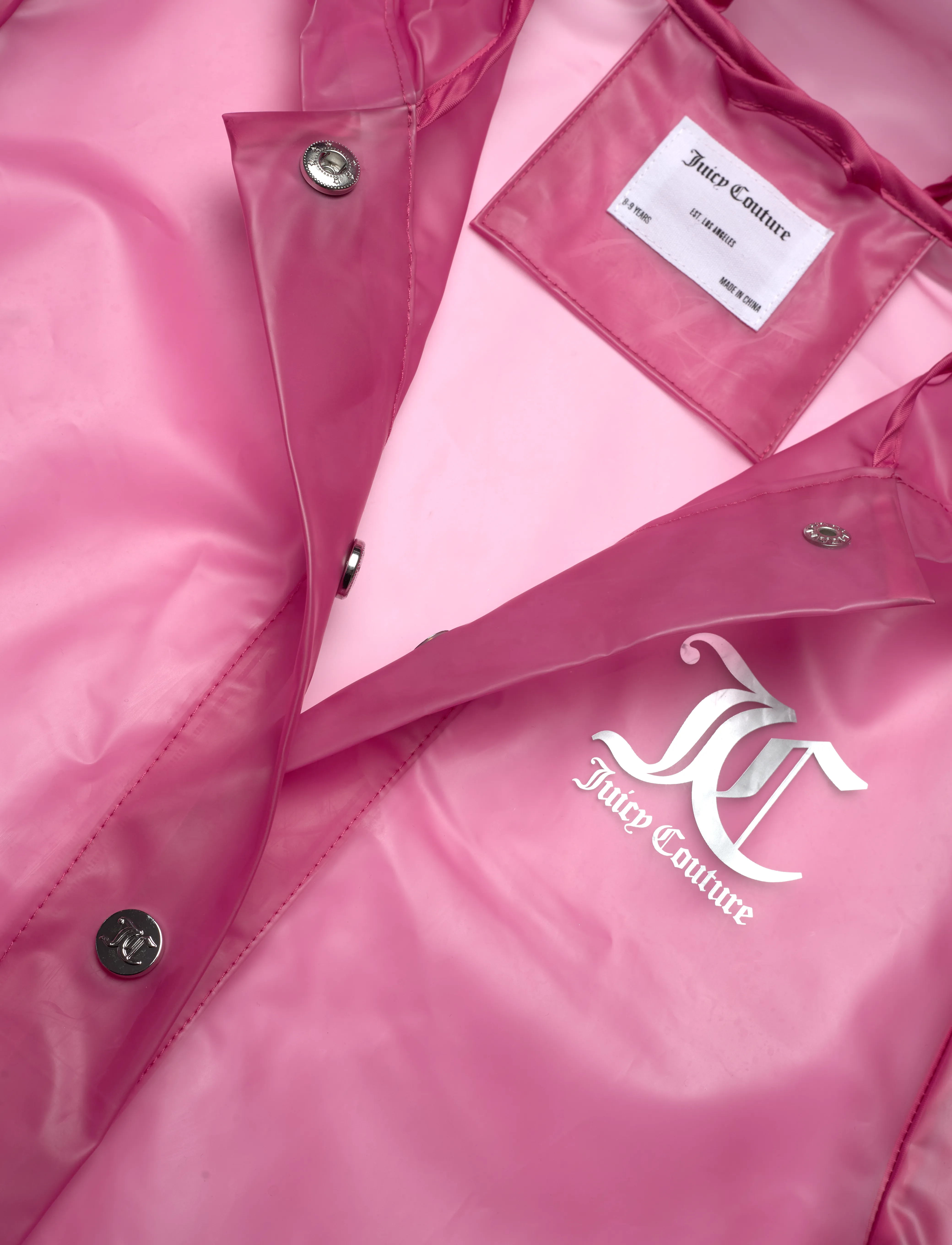 Juicy Couture - Juicy Frosted Longline Mac - rethink pink - 2