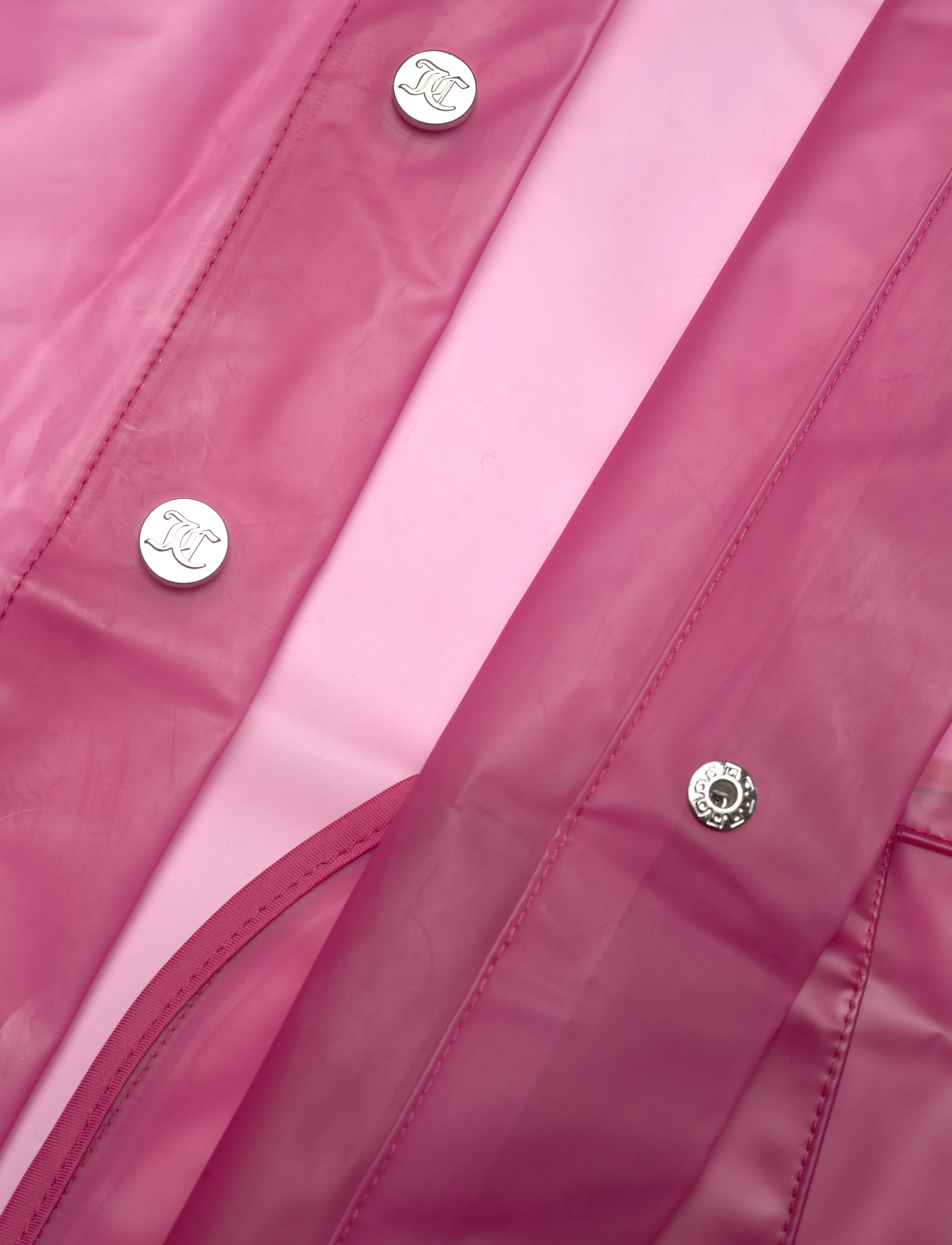 Juicy Couture - Juicy Frosted Longline Mac - rethink pink - 4