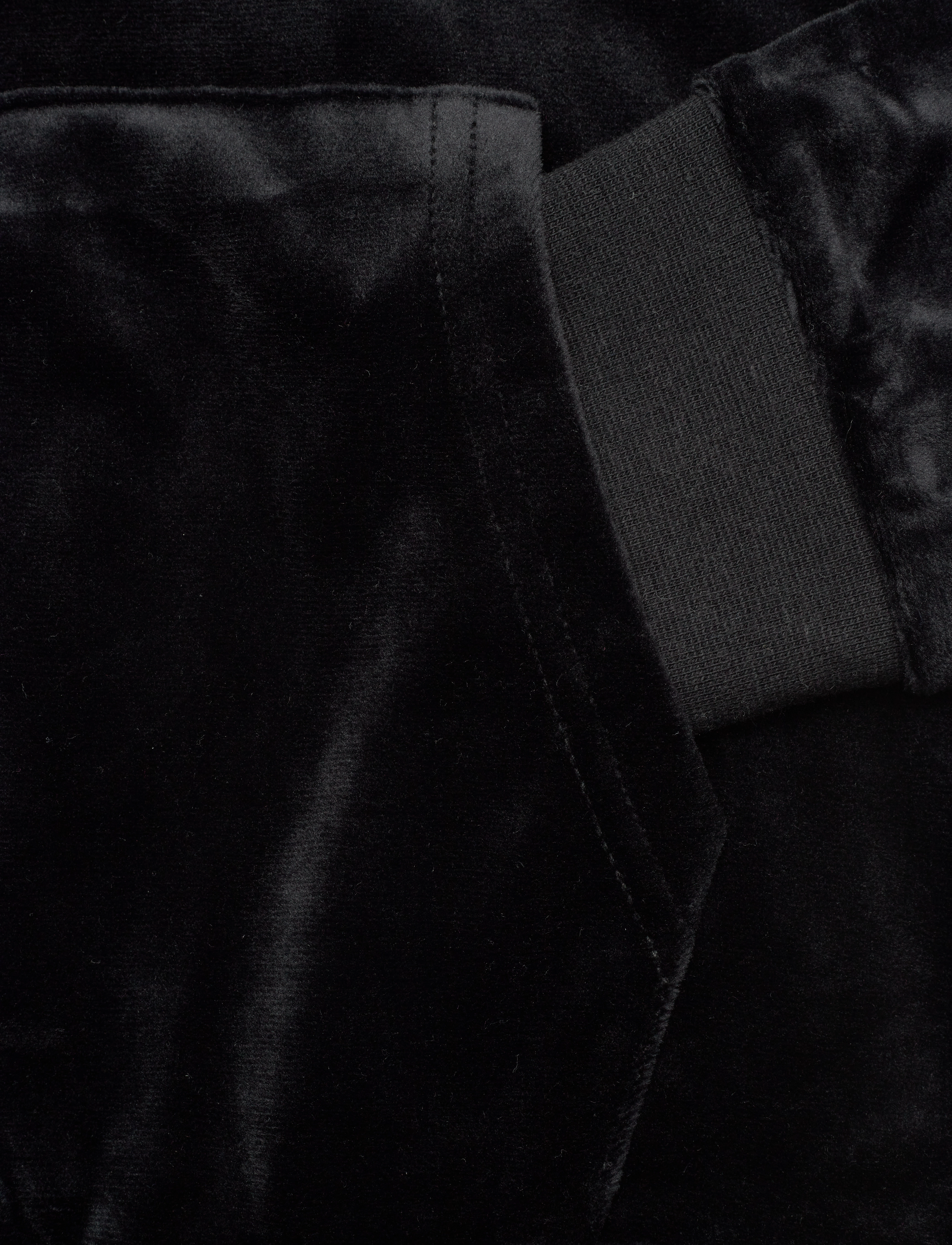 Juicy Couture - Diamante Velour Zip Thru Hoodie - jet black - 3
