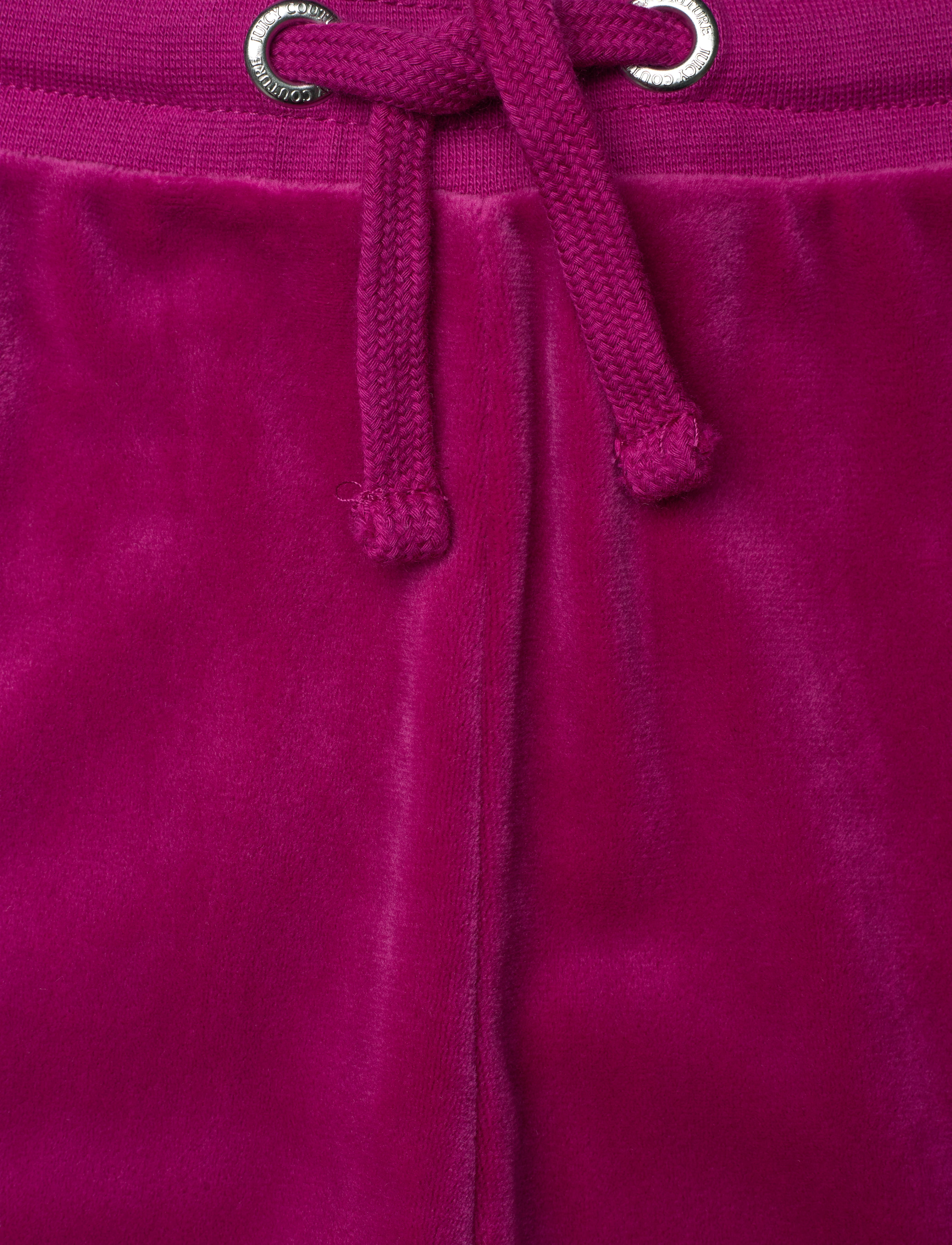 Juicy Couture - Diamante Velour Slim Joggers - festival fuchsia - 4
