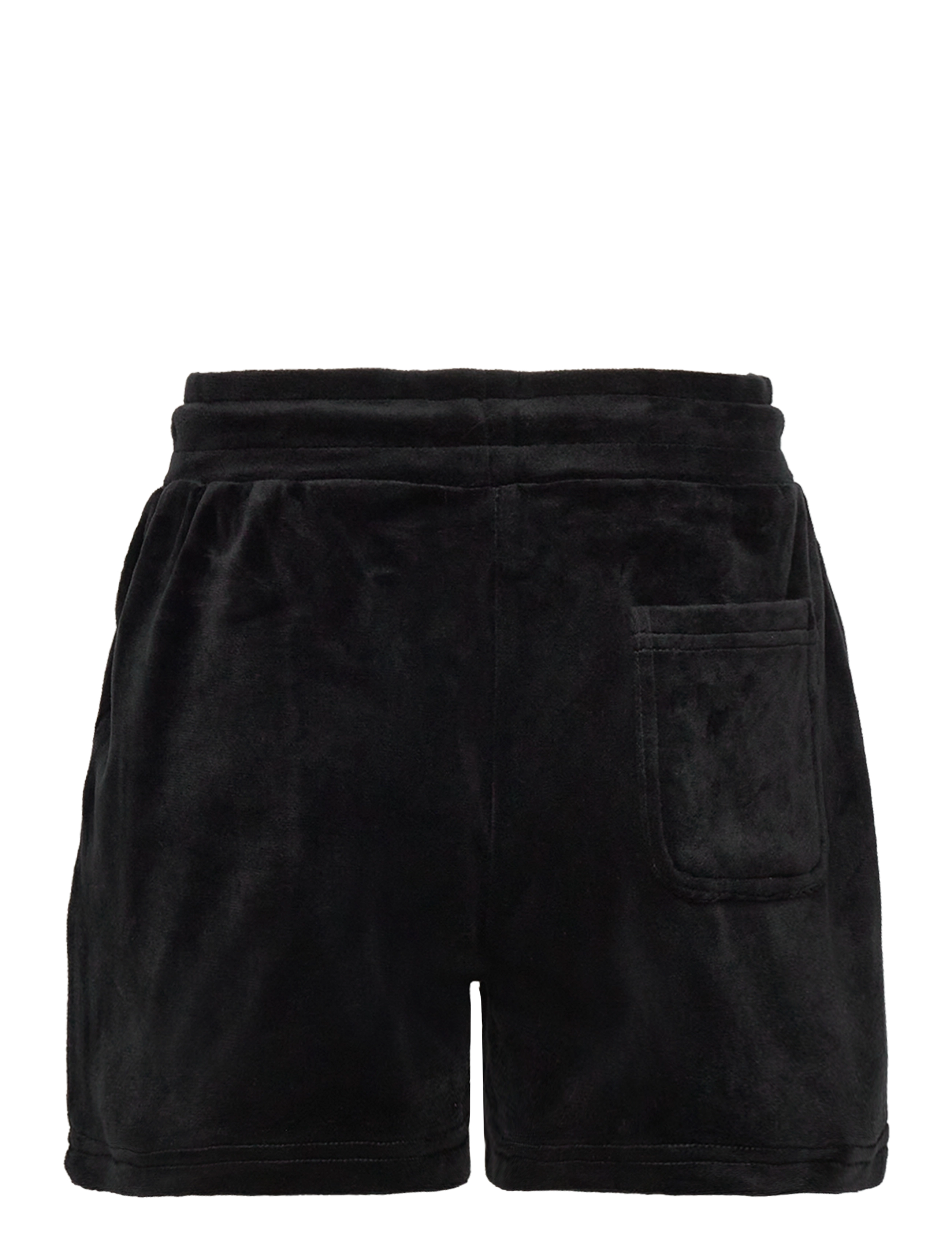 Juicy Couture - Diamante Velour Short - jet black - 1