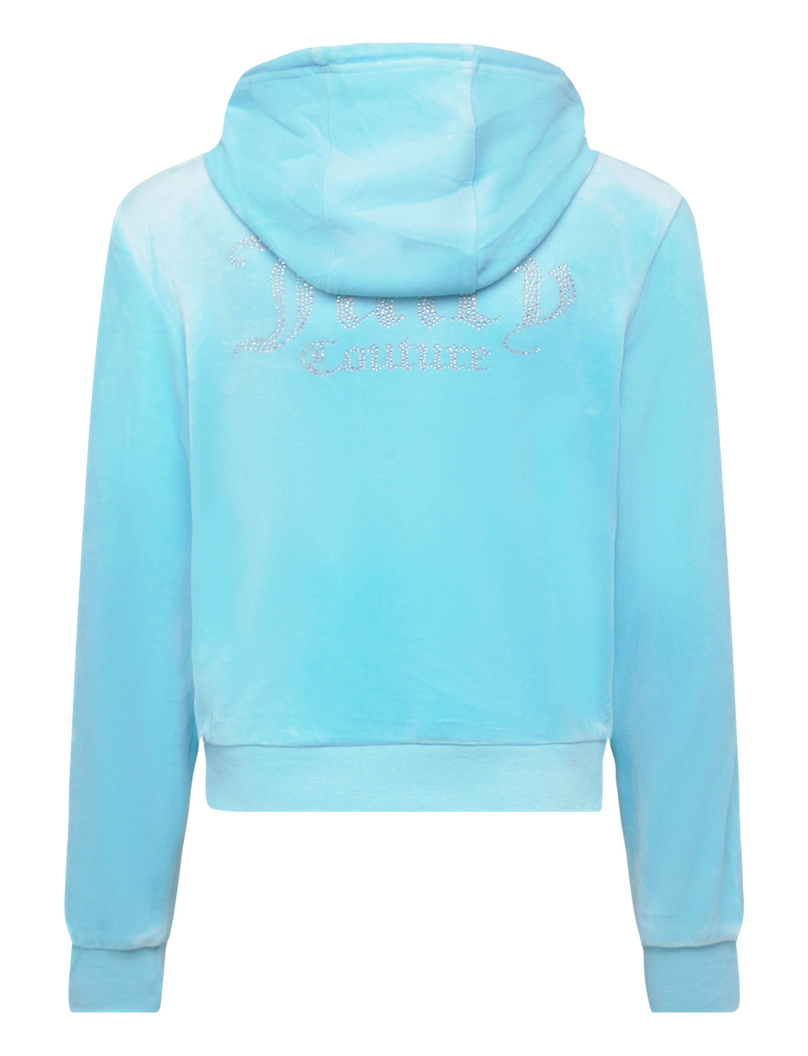 Juicy Couture - Diamante Velour OTH Hoodie - splish splash - 1