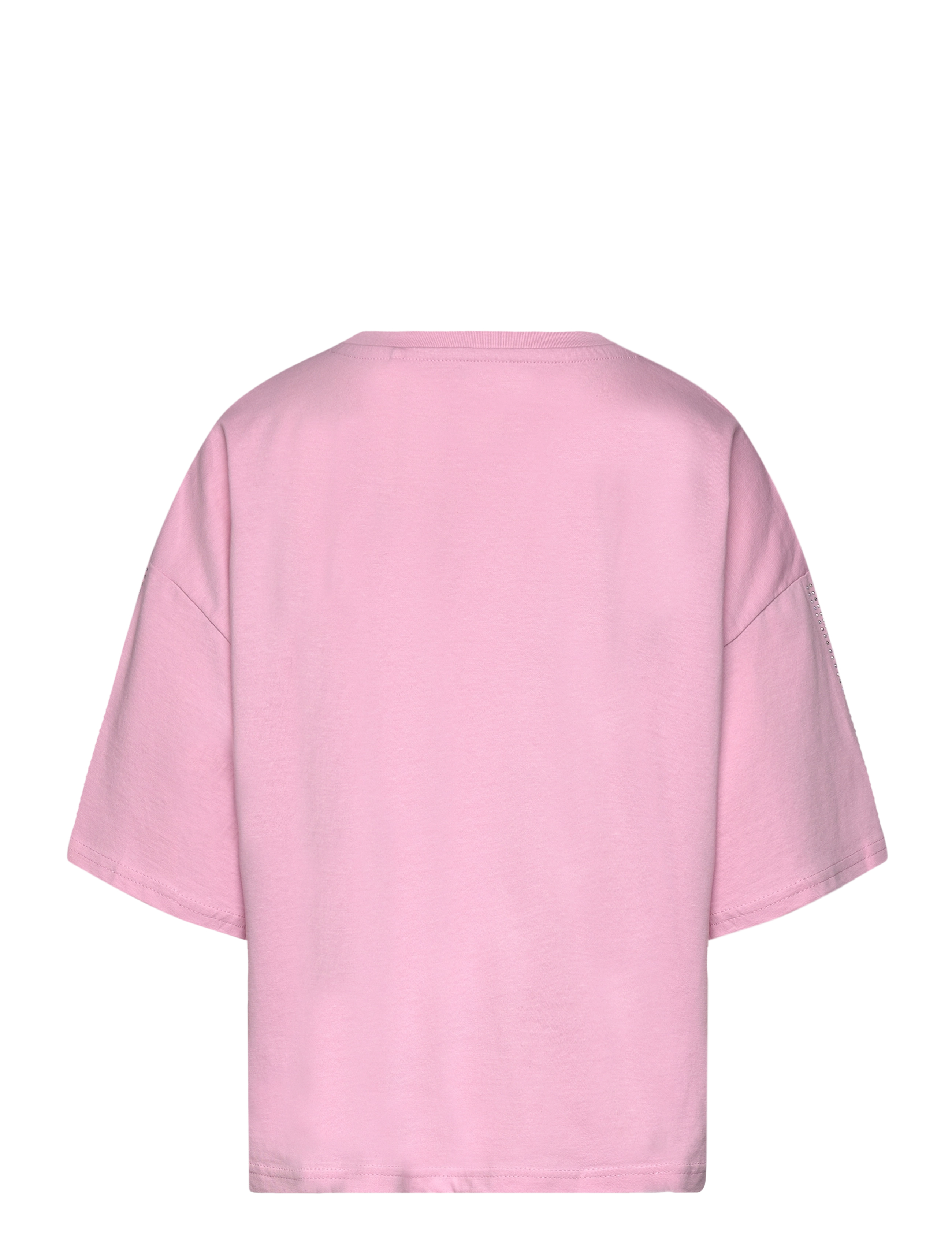 Juicy Couture - Diamante Crop Boxy Tee - pinky lilac sachet - 1