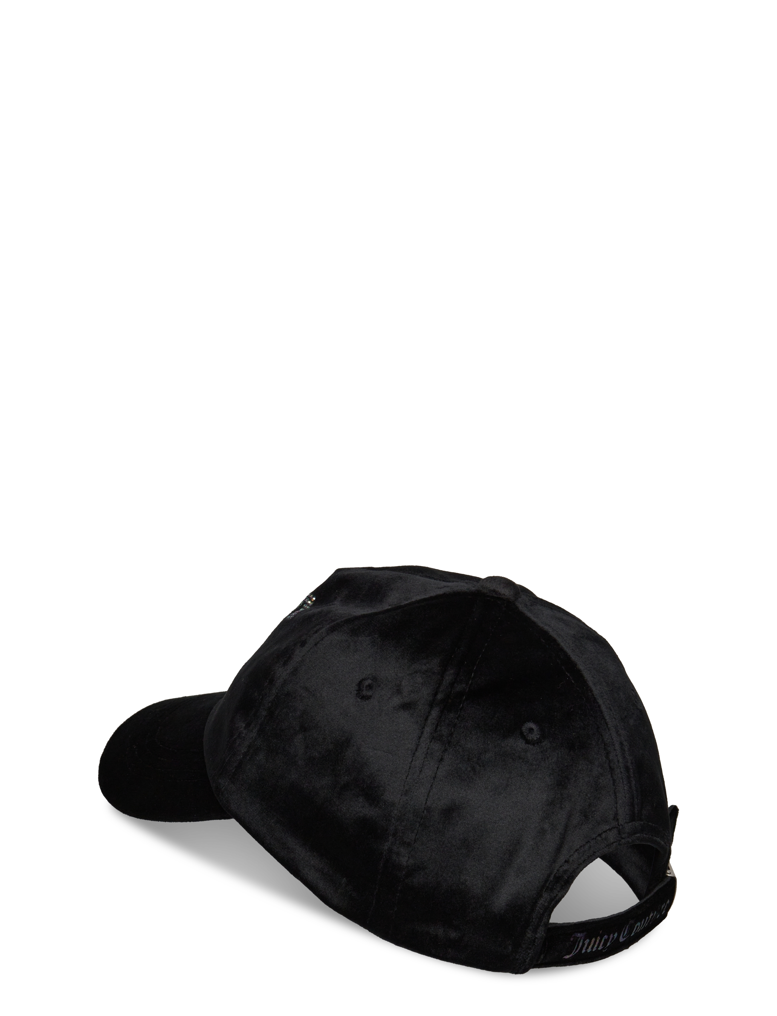 Juicy Couture - Diamante Velour Cap - black - 1