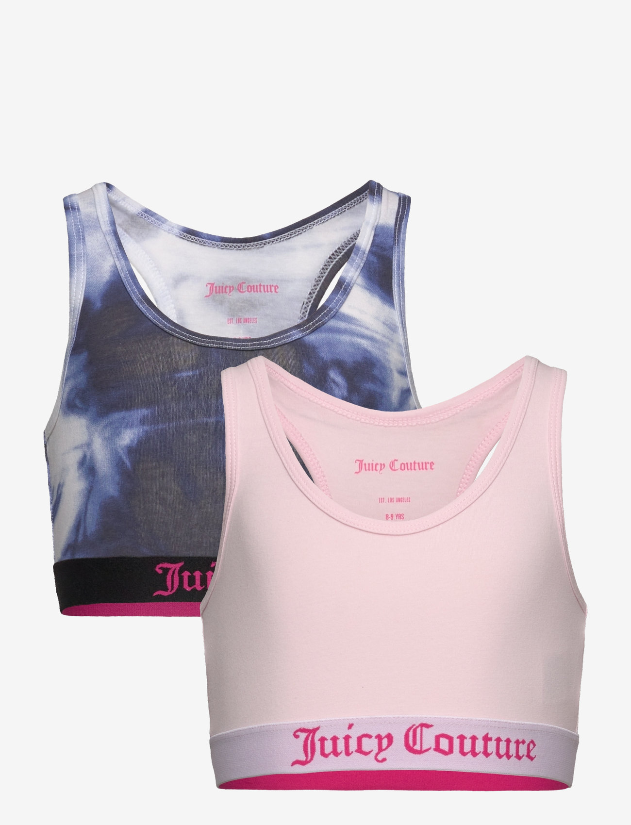 Juicy Couture - Juicy Couture Crop Top 2PK Hanging - toppar - night sky - 0