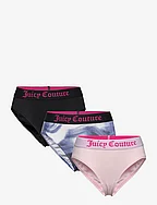 Juicy Couture Briefs 3PK Hanging - NIGHT SKY