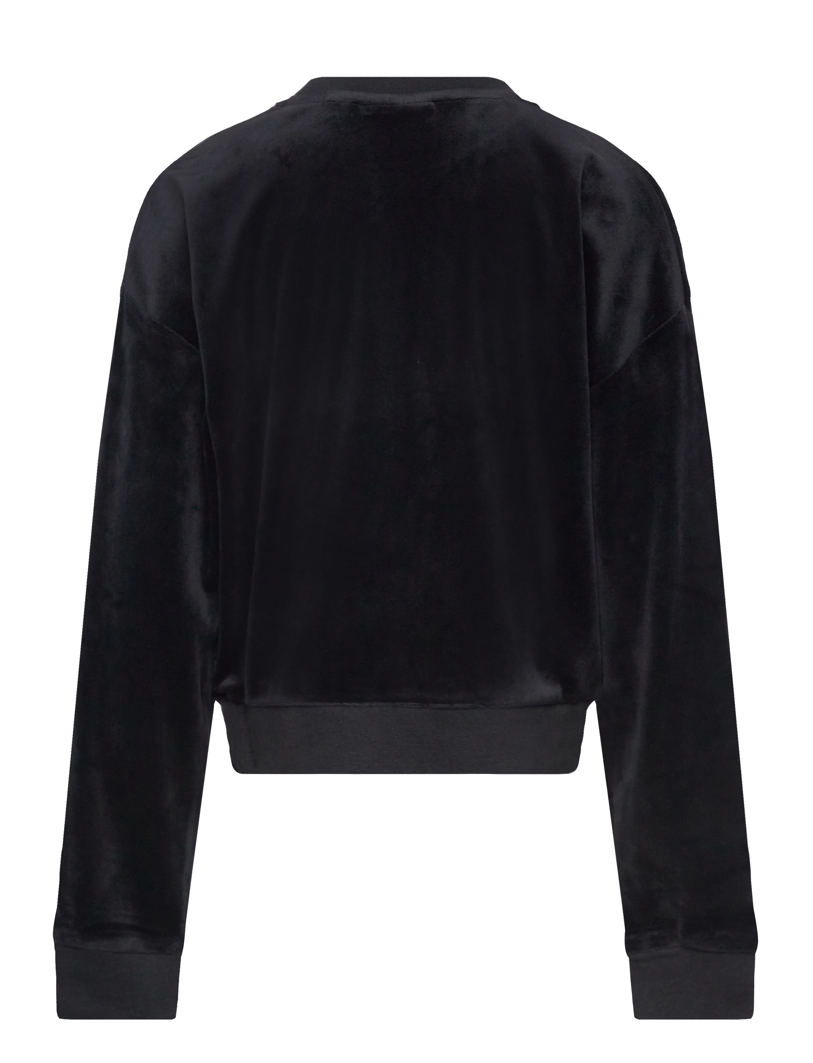 Juicy Couture - Diamante Velour Crew - jet black - 1