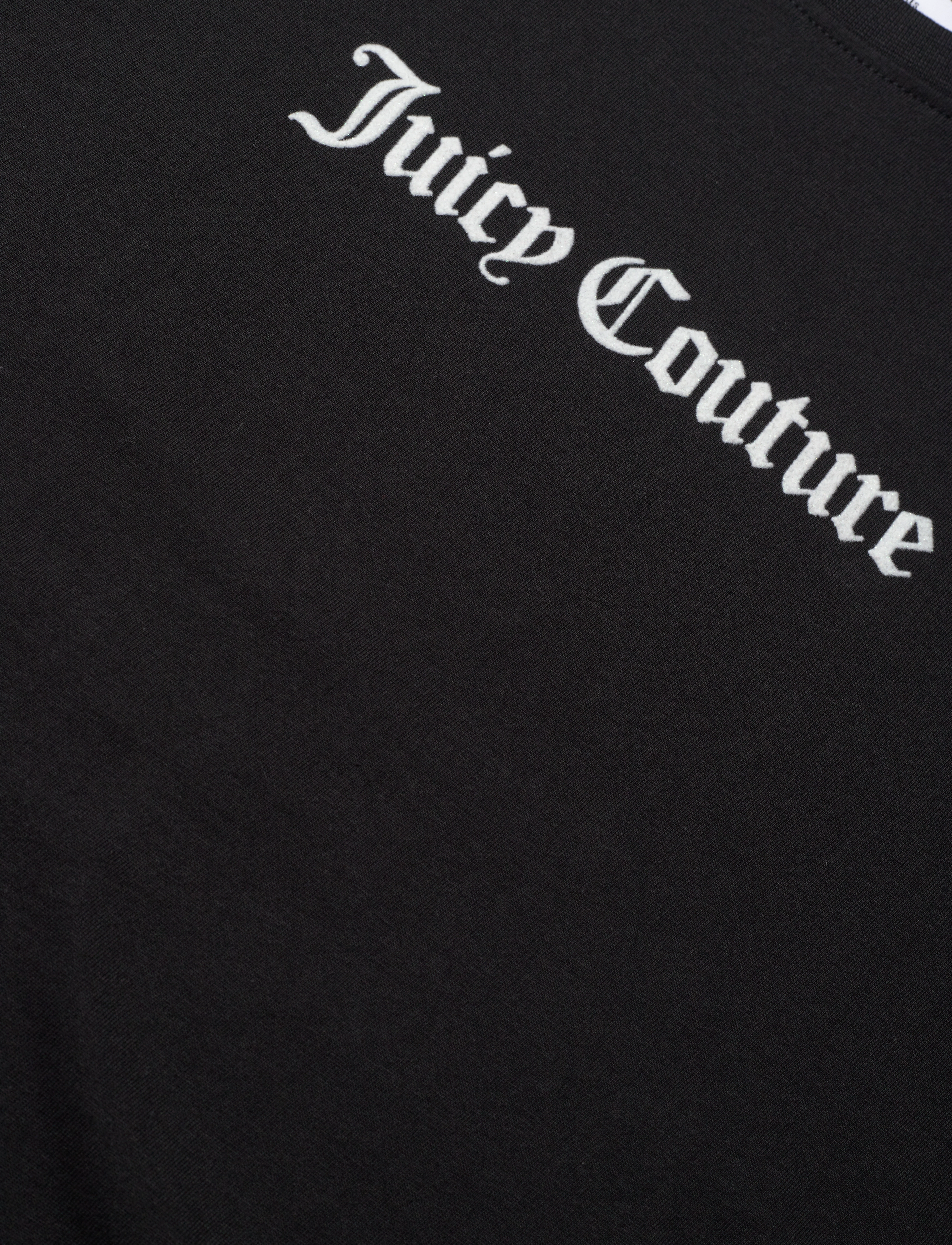 Juicy Couture - Juicy Flocked Boxy Tee - black - 2