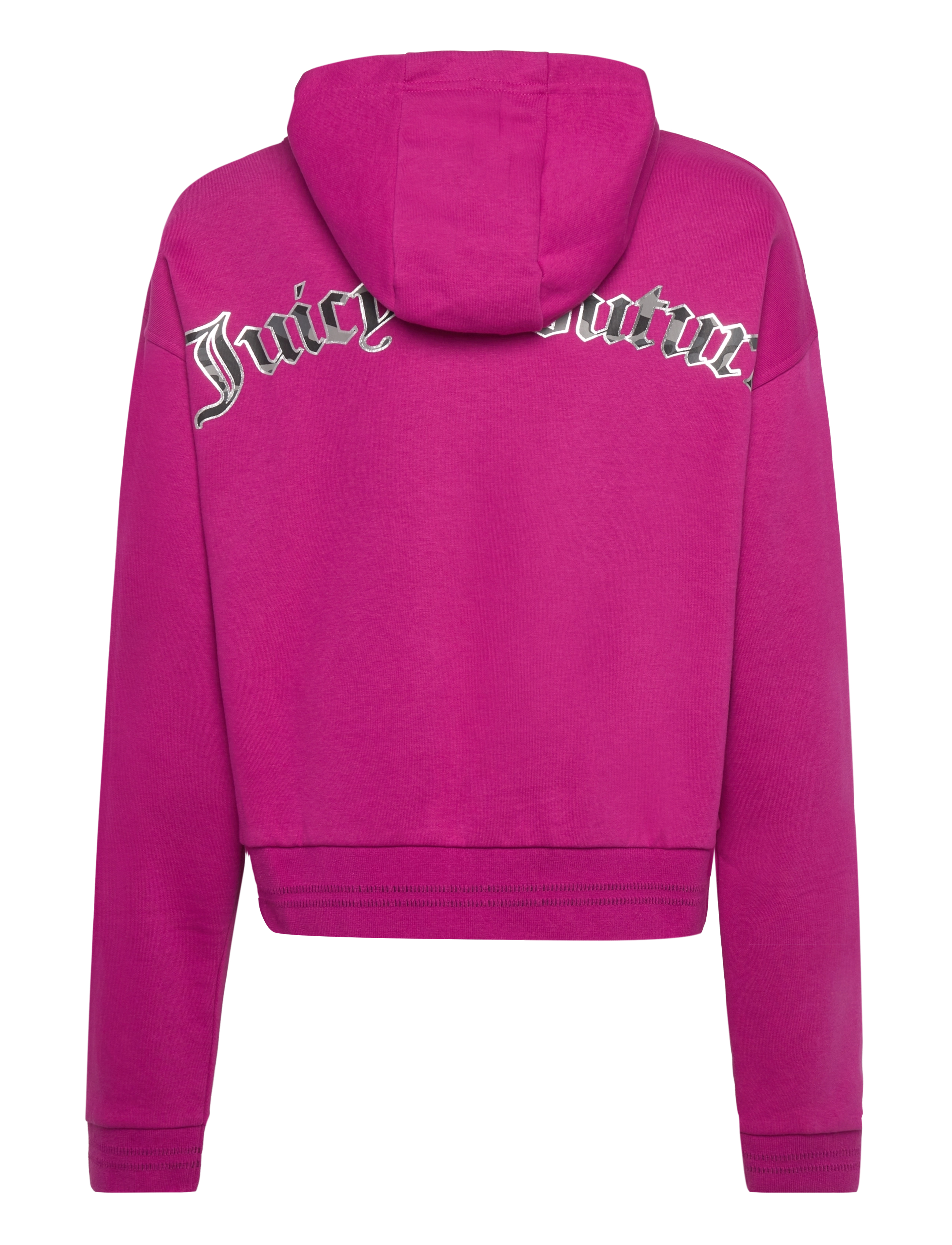 Juicy Couture - Juicy Abstract Zip Thru Hood - festival fuchsia - 1