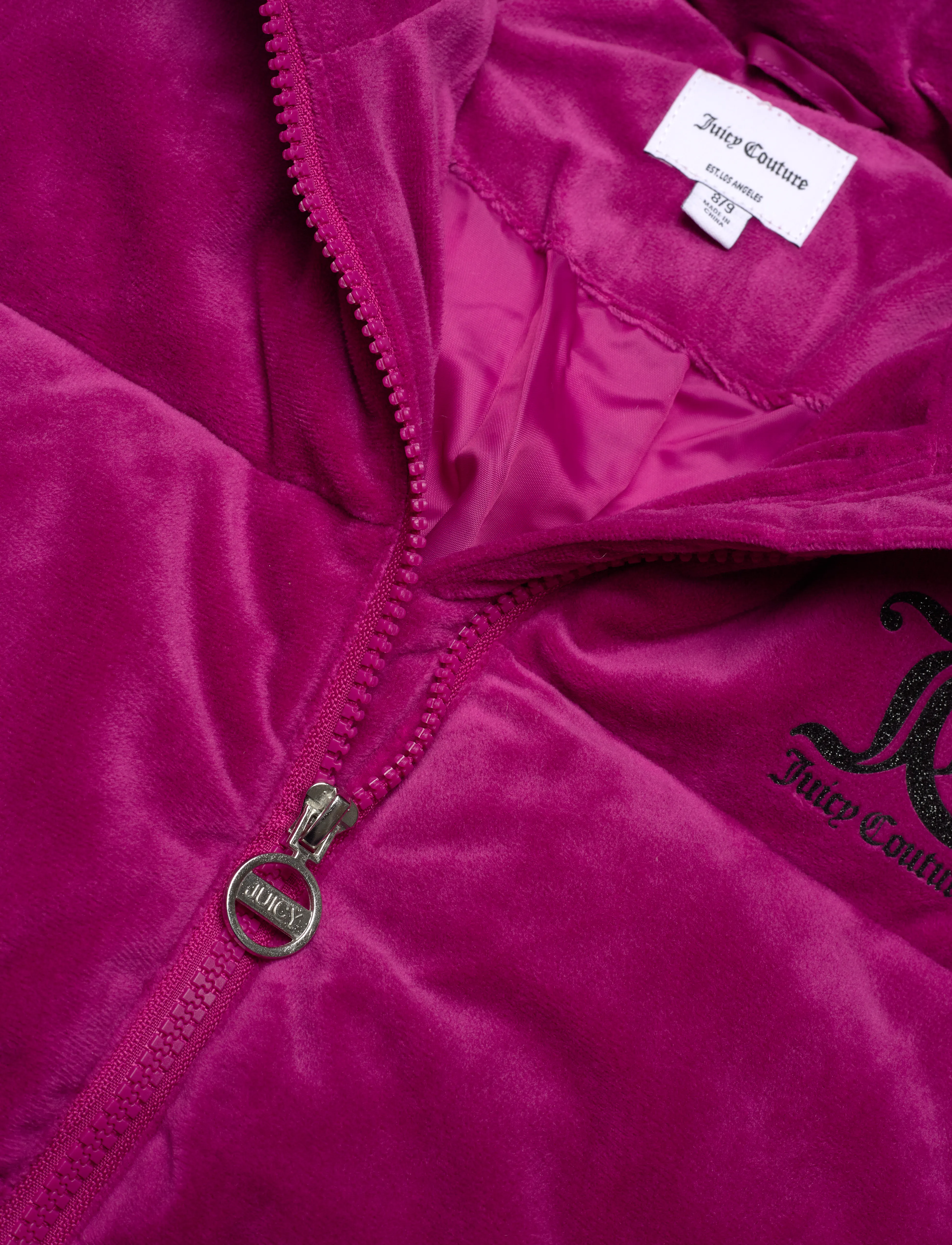 Juicy Couture - Juicy Velour Puffa - festival fuchsia - 2