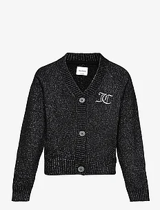 Fluffy Knit Metallic Cardigan, Juicy Couture
