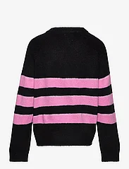 Juicy Couture - Juicy Textured Stripe Jumper - tröjor - black - 1