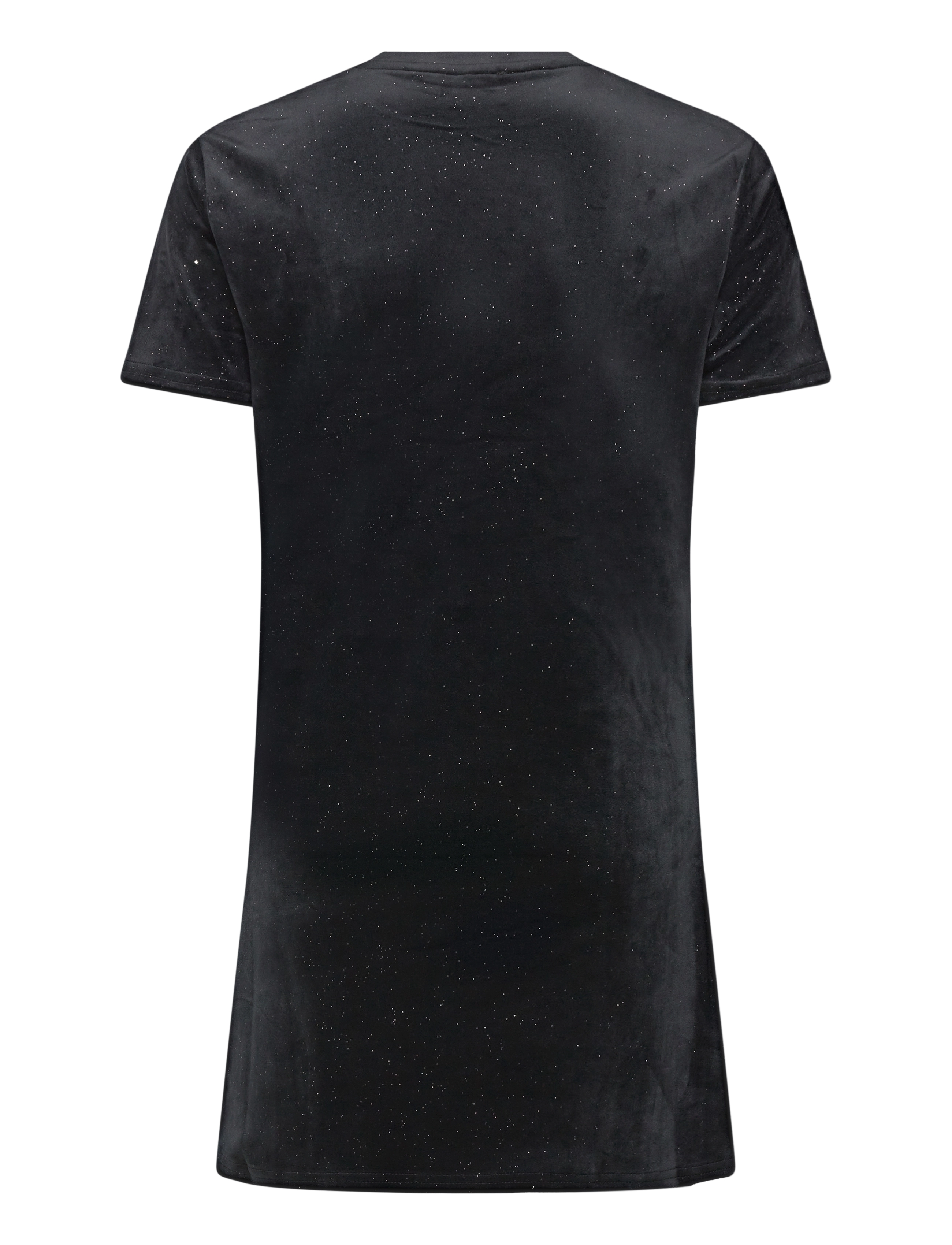 Juicy Couture - Glitter Velour SS Dress - black - 1