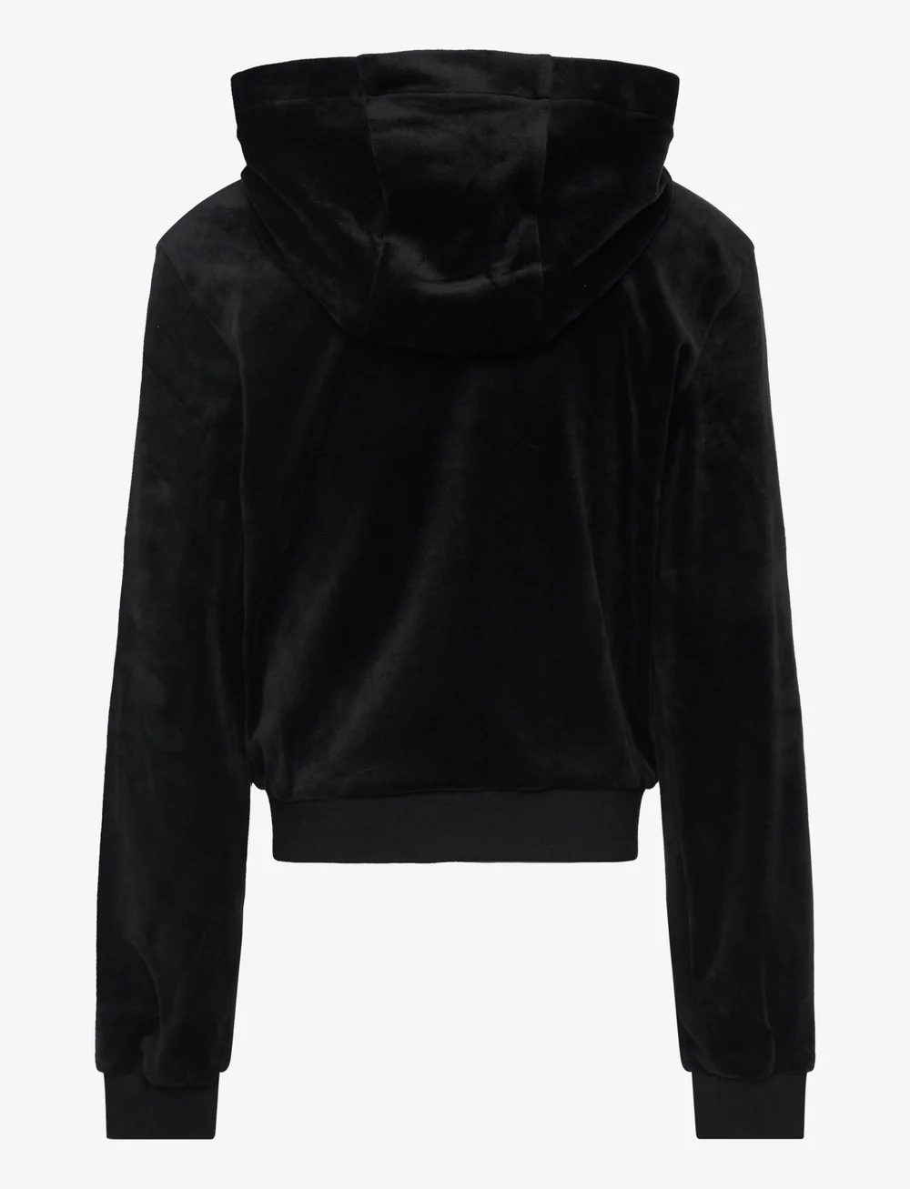 Juicy Couture - Tonal Embro Velour Zip Thru Hoodie - kapuzenpullover - jet black - 1