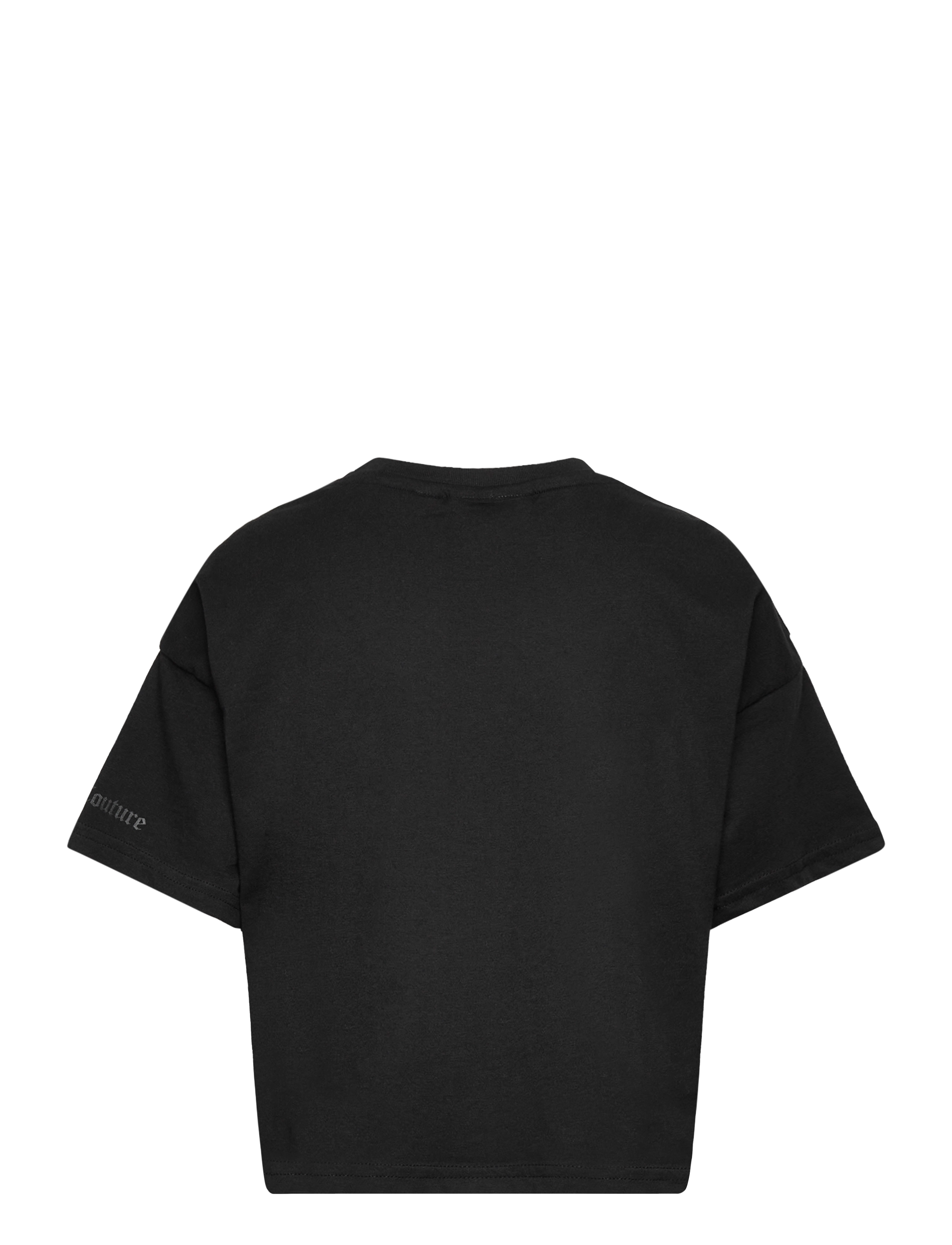 Juicy Couture - Tonal W/B Length Boxy Tee - black - 1