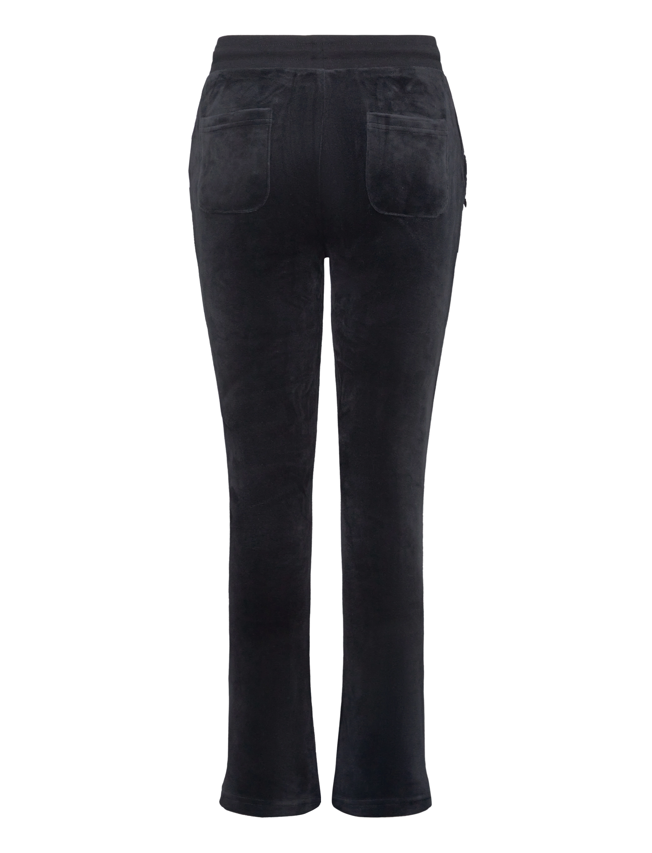 Juicy Couture - Luxe Ombre Diamante Velour Bootcut - jet black - 1