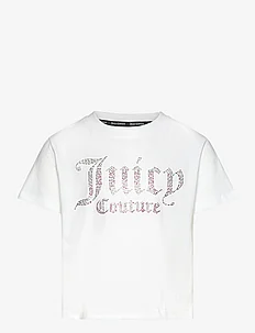 Luxe Ombre Diamante SS Boxy Tee, Juicy Couture