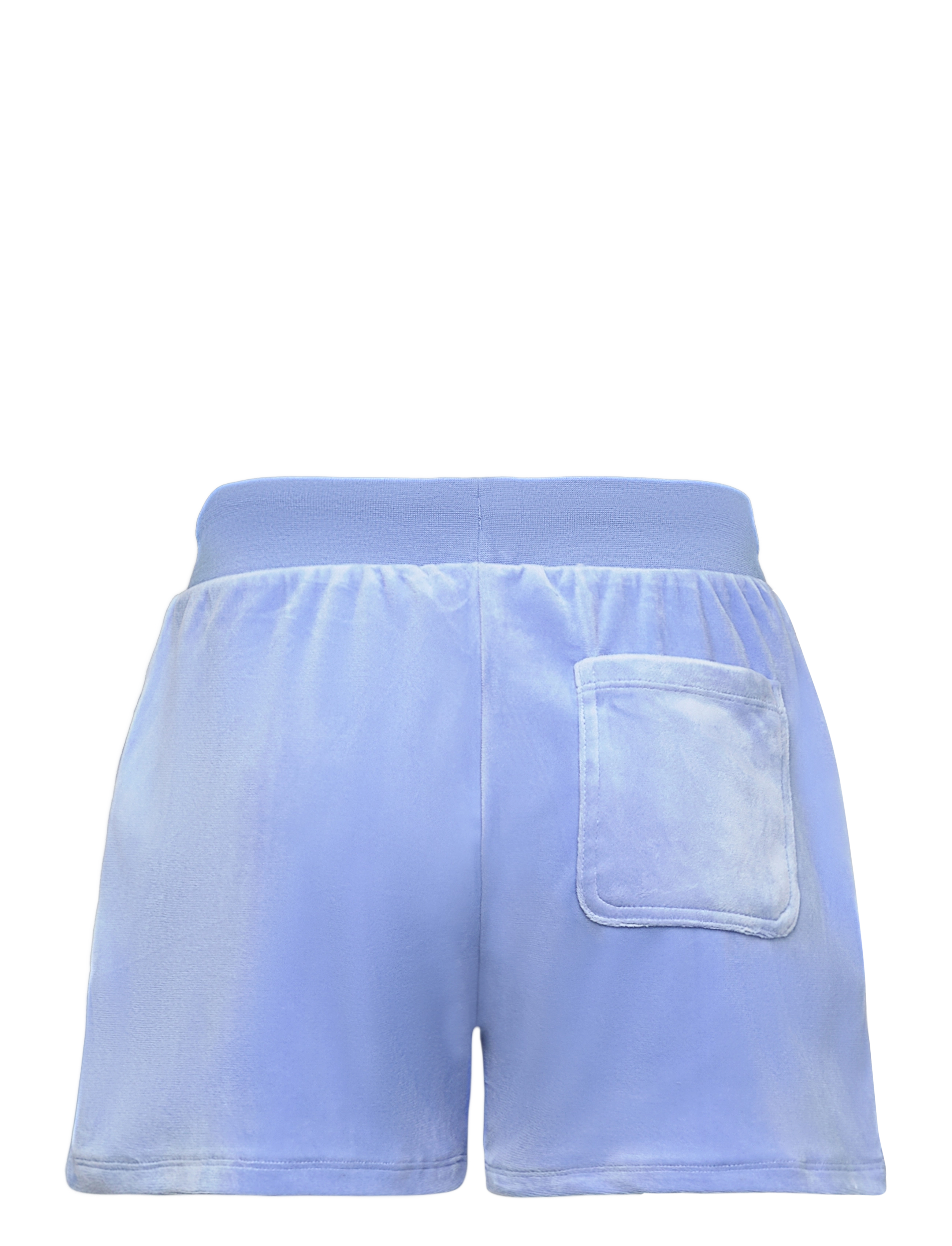 Juicy Couture - Tonal Embro Velour Short - della robbia blue - 1