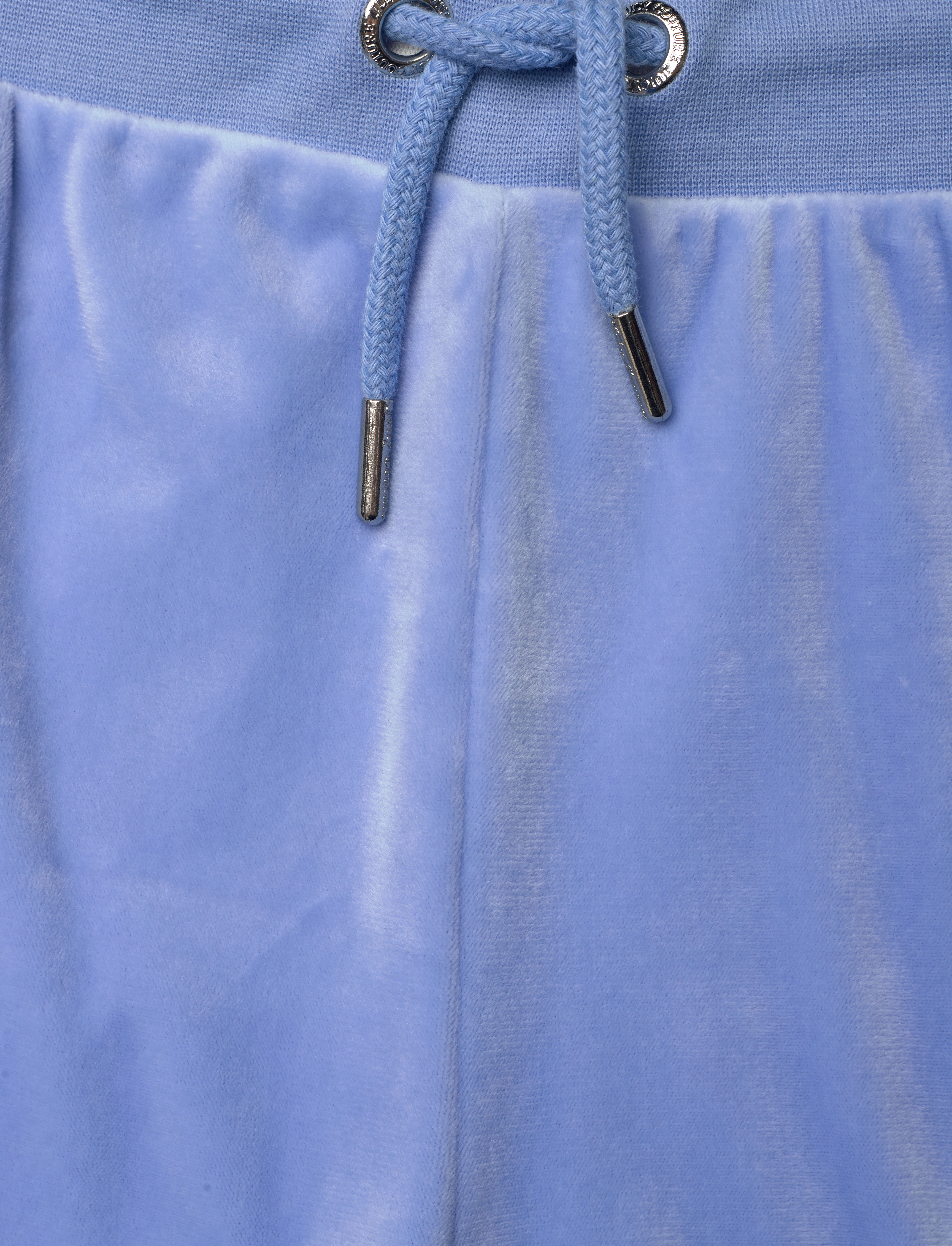 Juicy Couture - Tonal Embro Velour Short - della robbia blue - 3