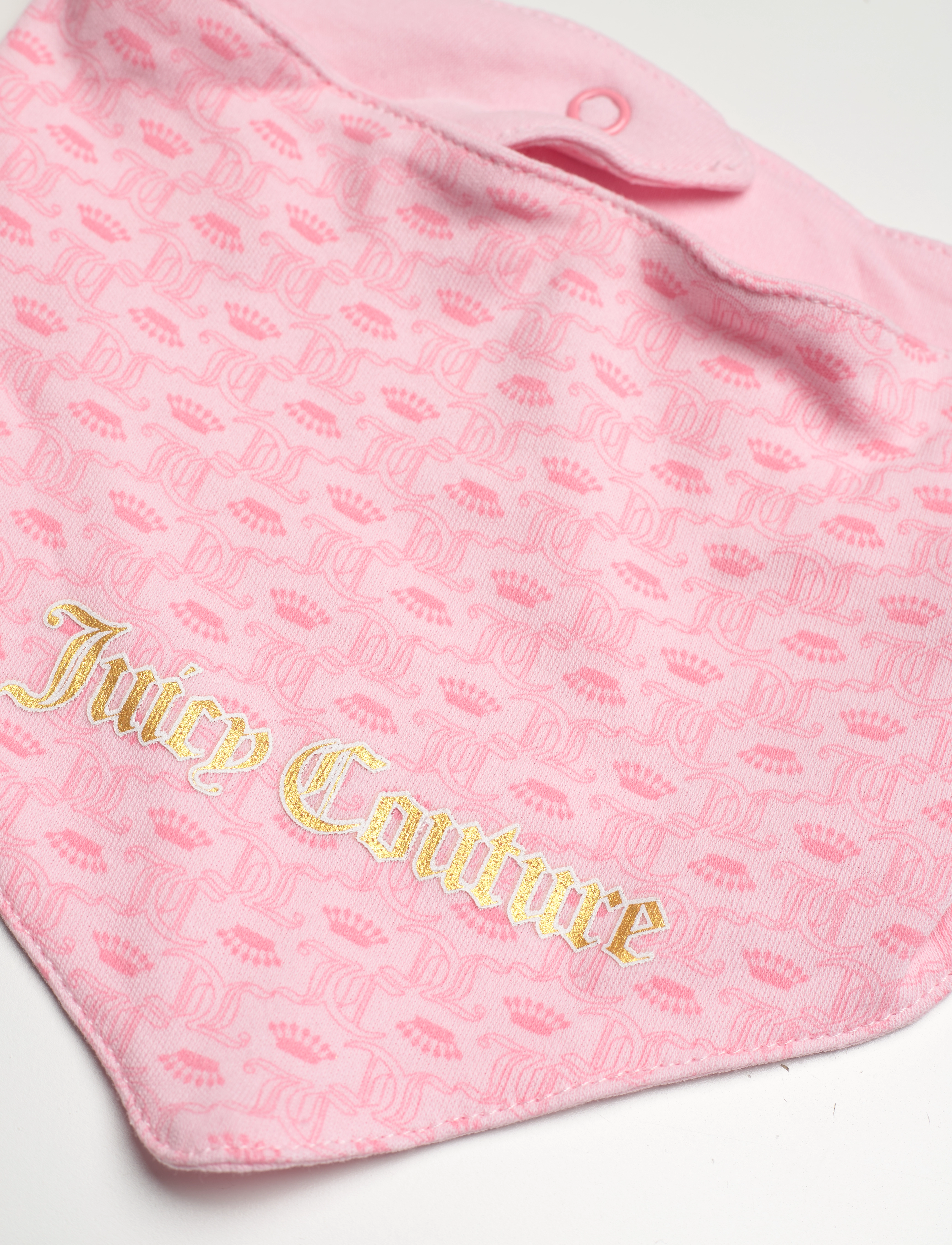 Juicy Couture - LS Ruffle Tee & Legging & Bib Set - bright white - 5