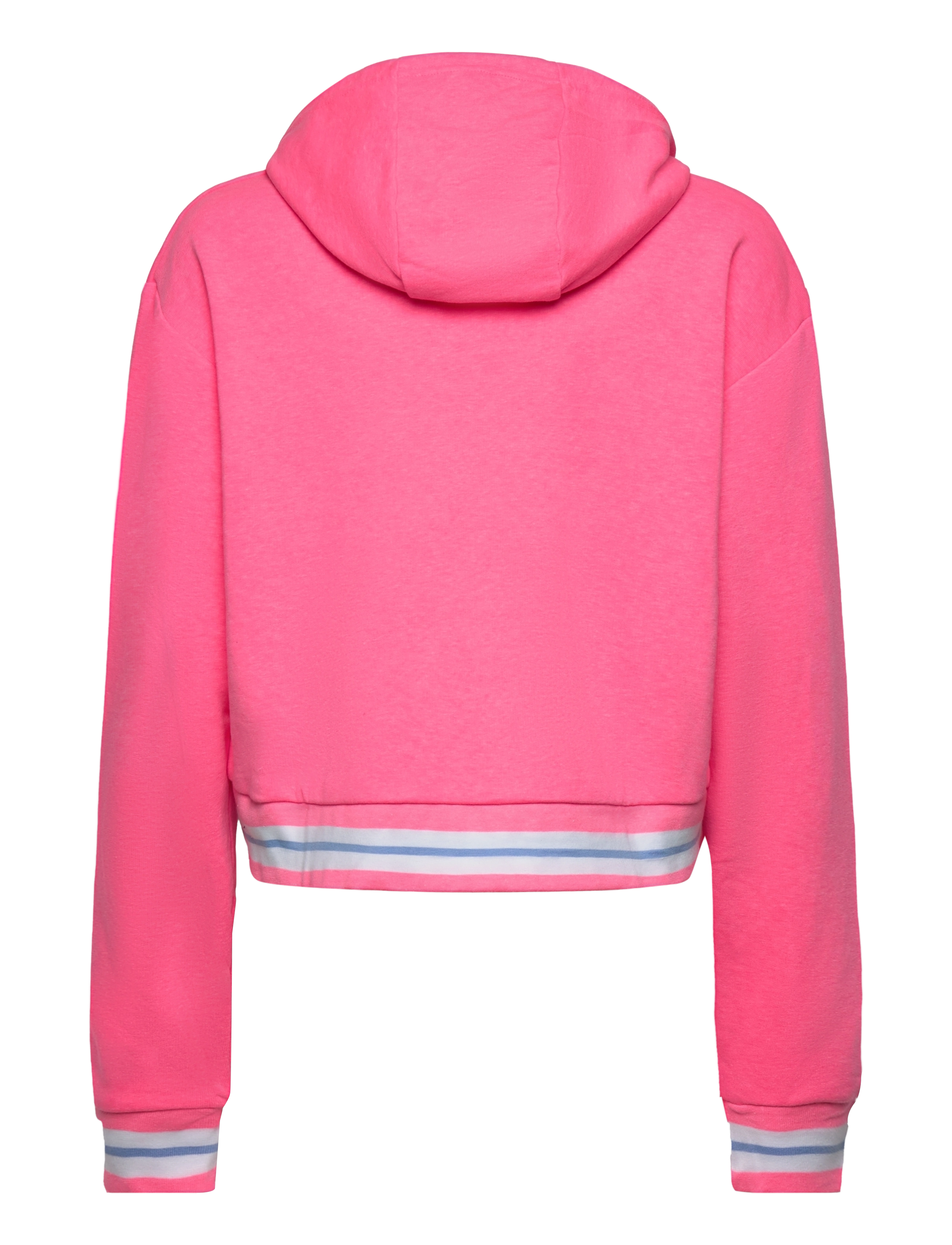 Juicy Couture - Juicy Rib Tipping OTH Hoodie LB - summer neon pink - 1