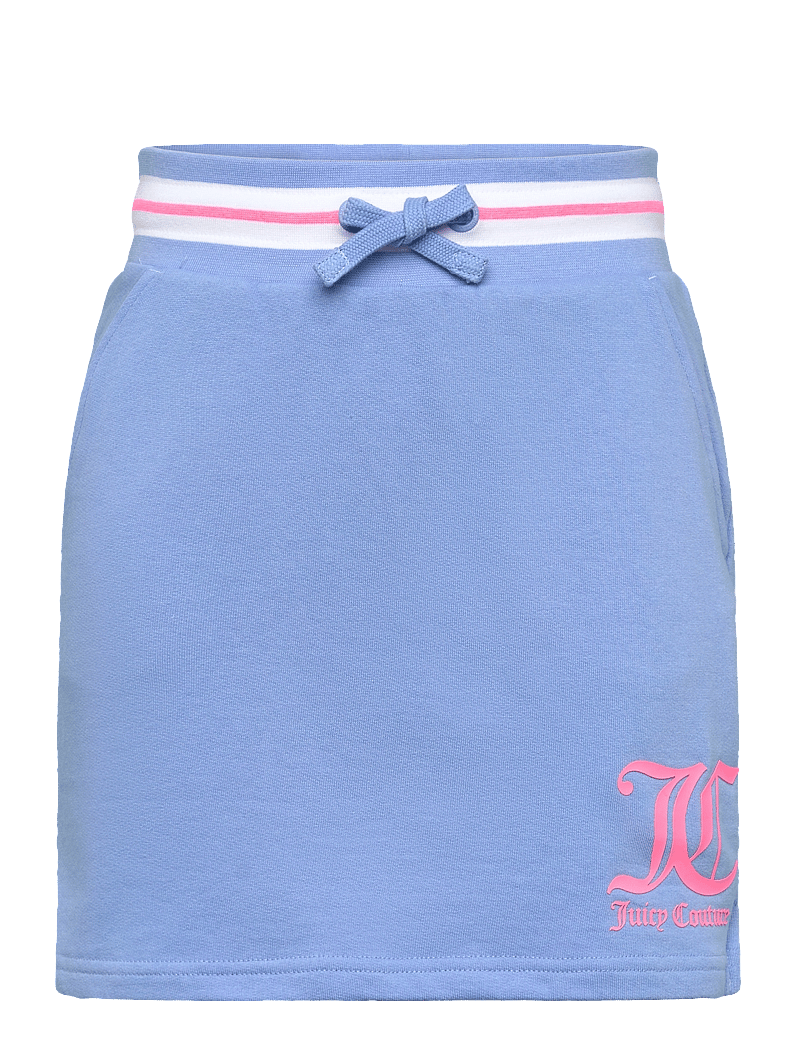 Juicy Couture - Juicy Rib Tipping Skirt LB - korte nederdele - della robbia blue - 0