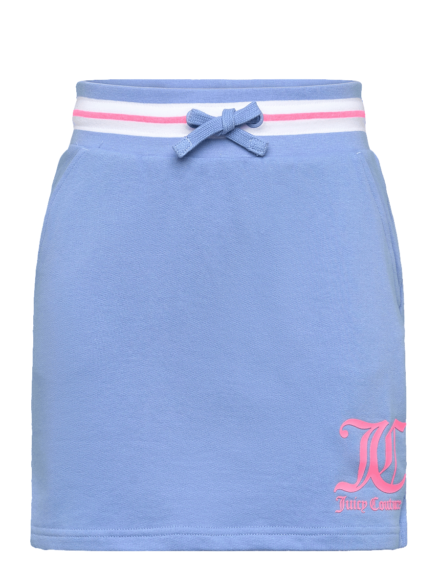 Juicy Couture - Juicy Rib Tipping Skirt LB - korte nederdele - della robbia blue - 0