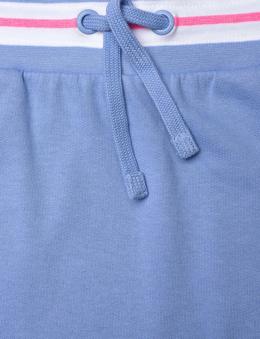 Juicy Couture - Juicy Rib Tipping Skirt LB - korte nederdele - della robbia blue - 3