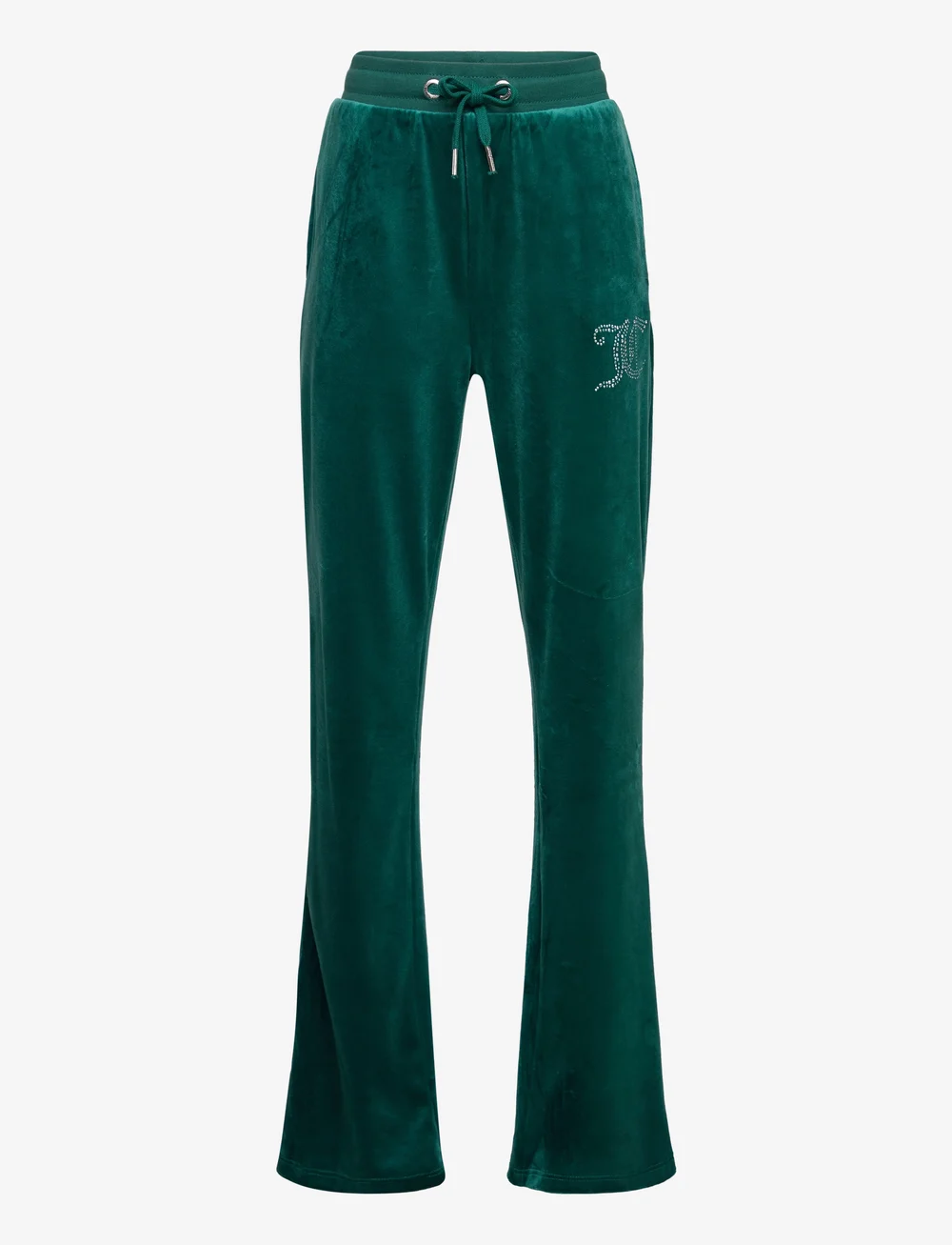 Juicy Couture Diamante Velour Bootcut Bottoms Boozt
