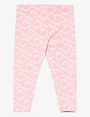 Juicy Couture - Glitter Print Tee and Juicy AOP Legging Set - laveste priser - bright white - 2