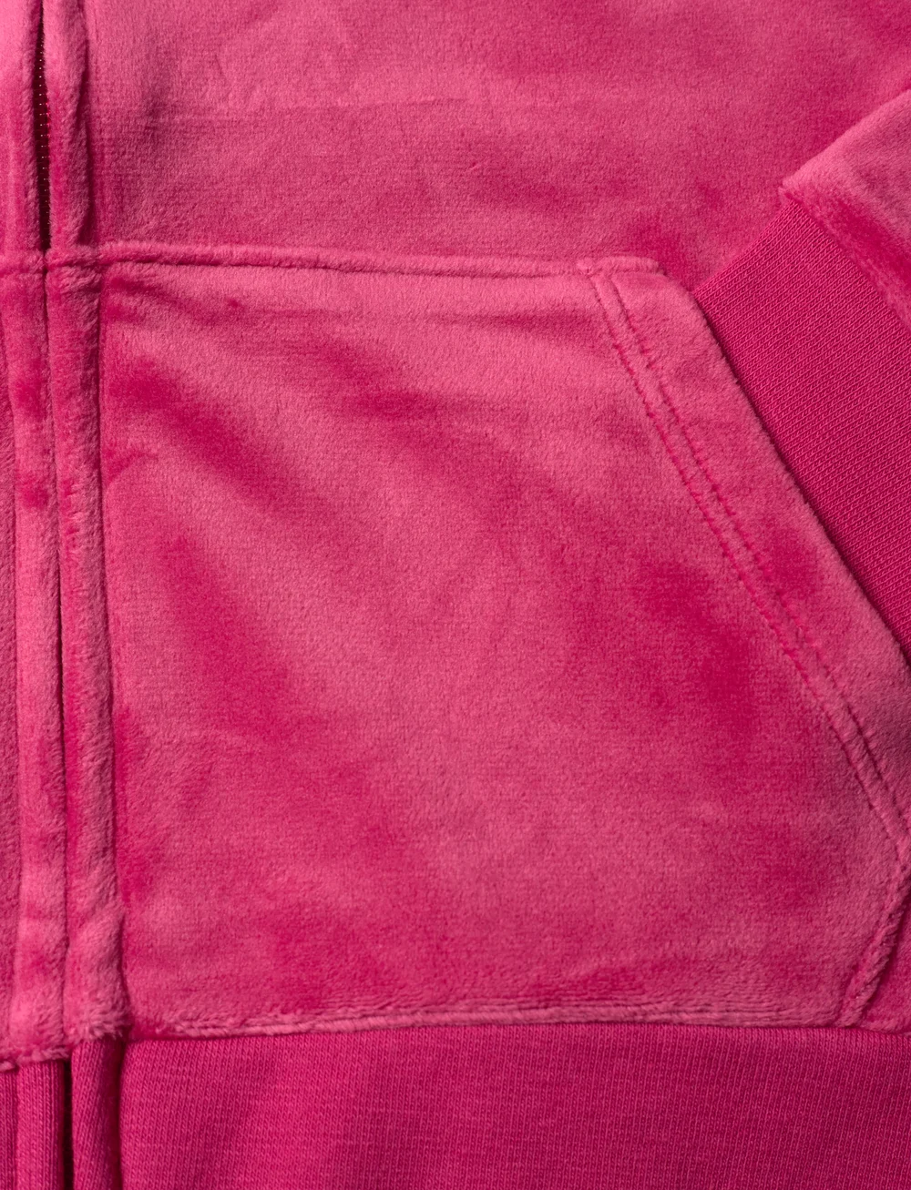 Juicy Couture - Tonal Zip Through Hoodie - hættetrøjer - sangria - 3