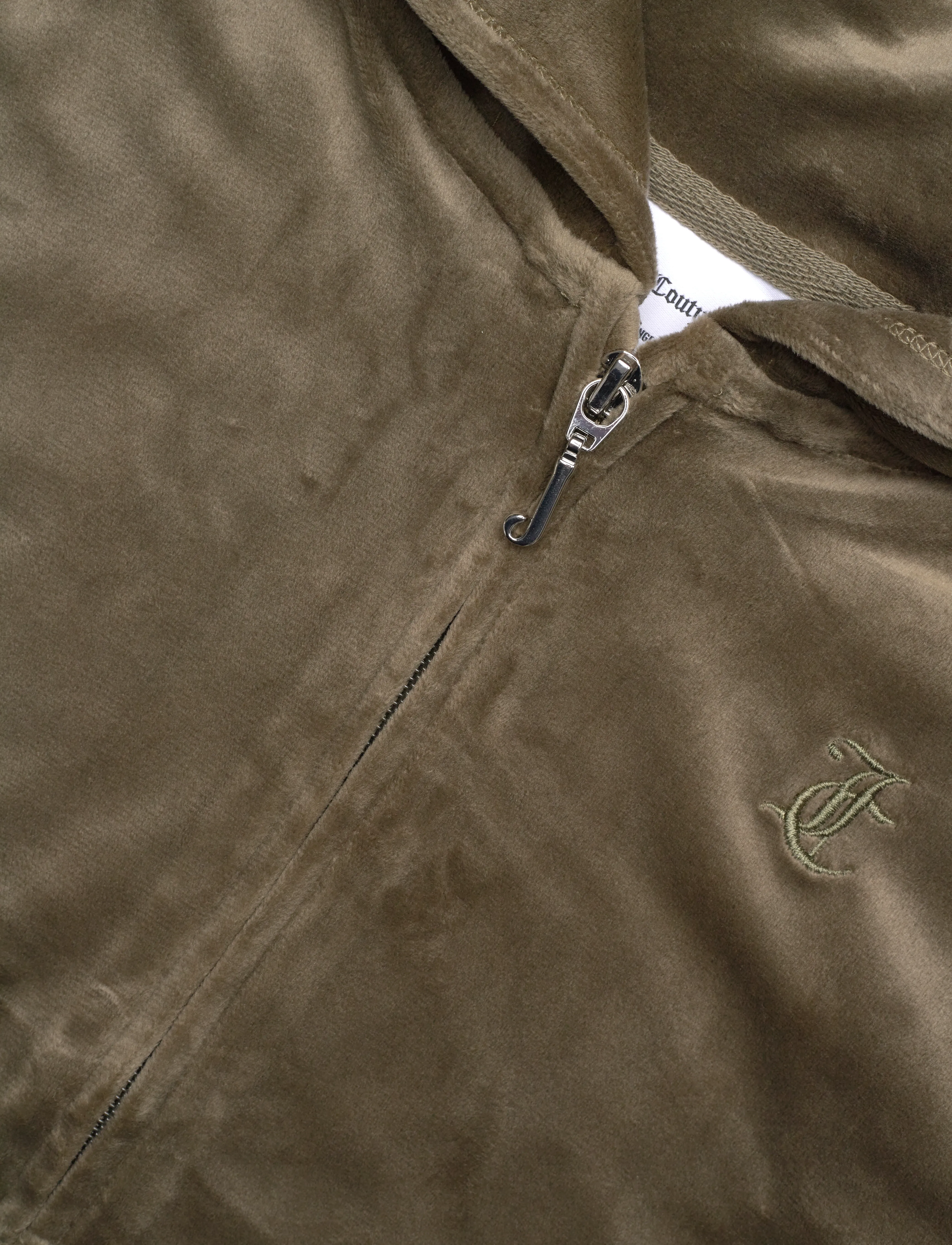 Juicy Couture - Tonal Zip Through Hoodie - pulls à capuche - tea leaf - 2