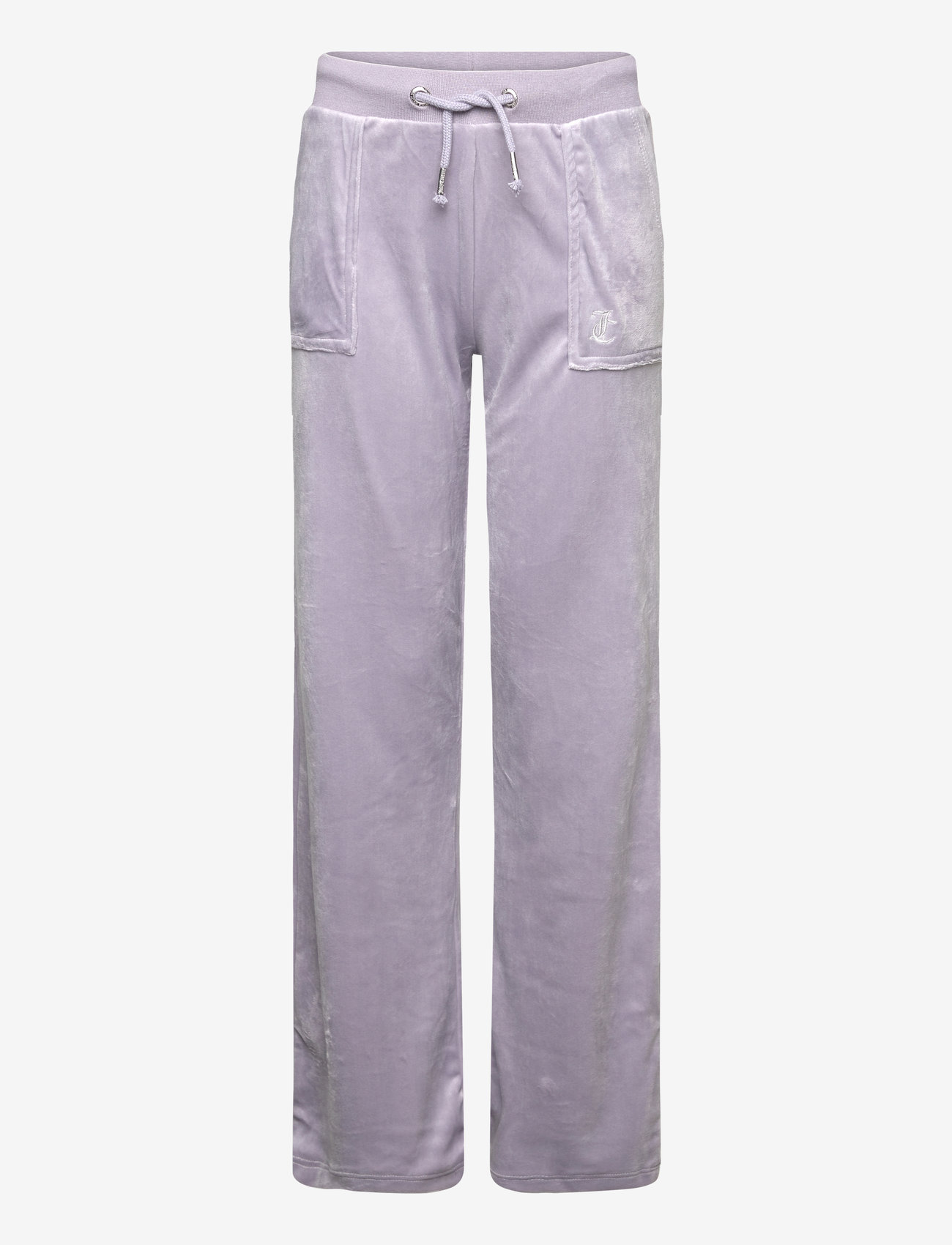 Juicy Couture - Tonal Wide Leg Jogger - mjukisbyxor - dapple grey - 0