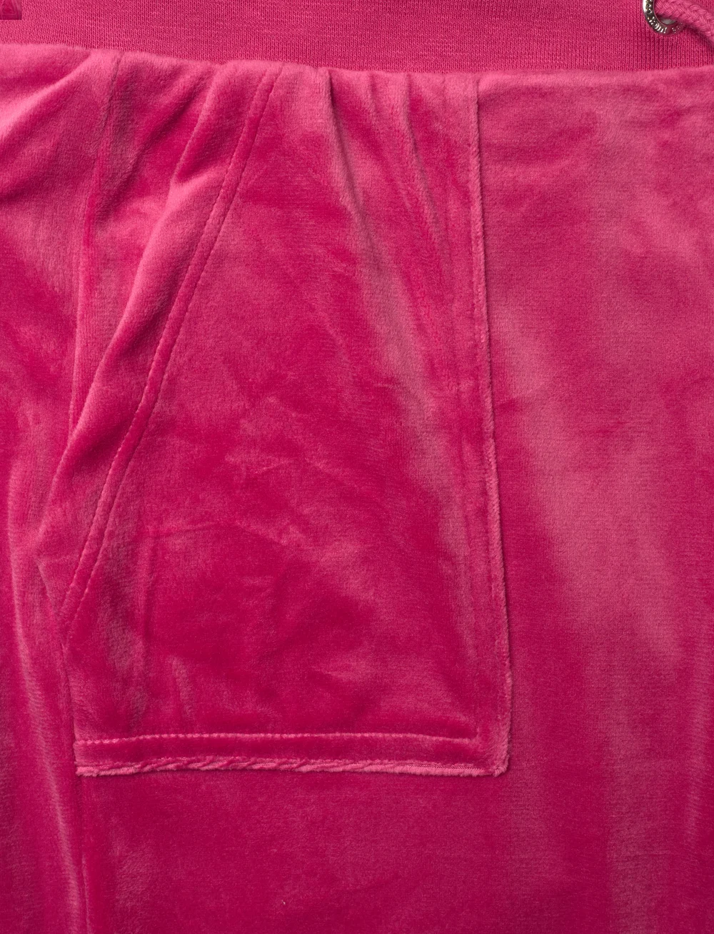 Juicy Couture - Tonal Wide Leg Jogger - mjukisbyxor - sangria - 2