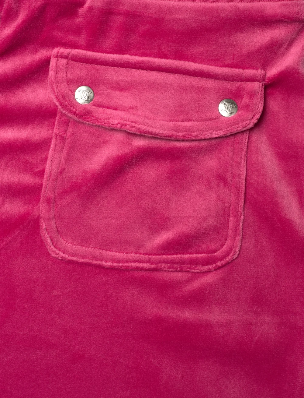 Juicy Couture - Tonal Wide Leg Jogger - mjukisbyxor - sangria - 4