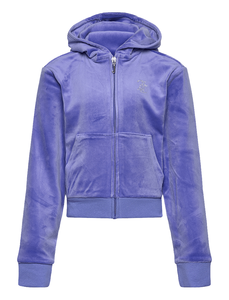 Juicy Couture Diamante Zip Through Hoodie – hoodies – shop at