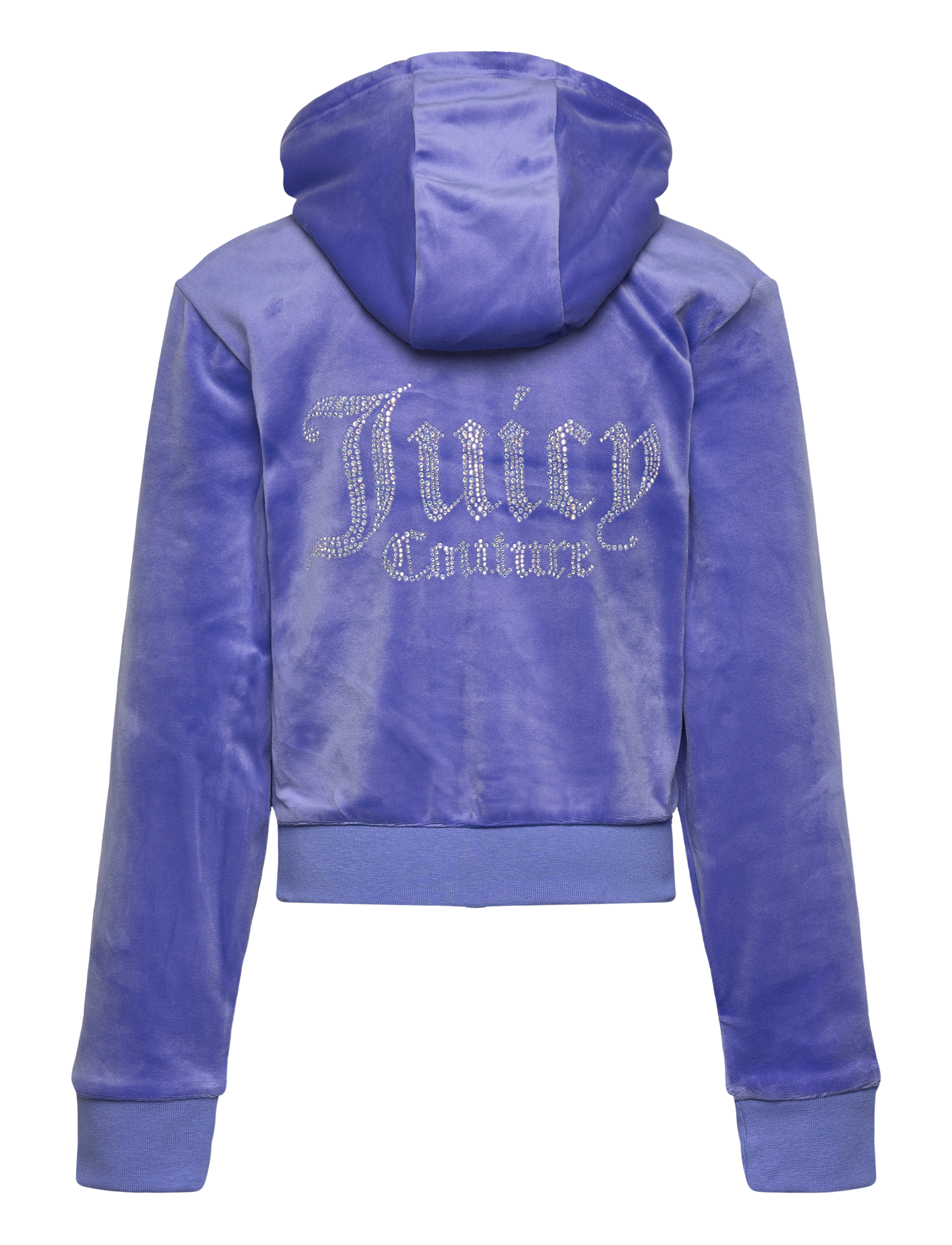Juicy Couture - Diamante Zip Through Hoodie - amparo blue - 1