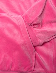 Juicy Couture - Diamante Zip Through Hoodie - huvtröjor - hot pink - 3
