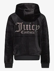 Juicy Couture - Diamante Zip Through Hoodie - hoodies - jet black - 1