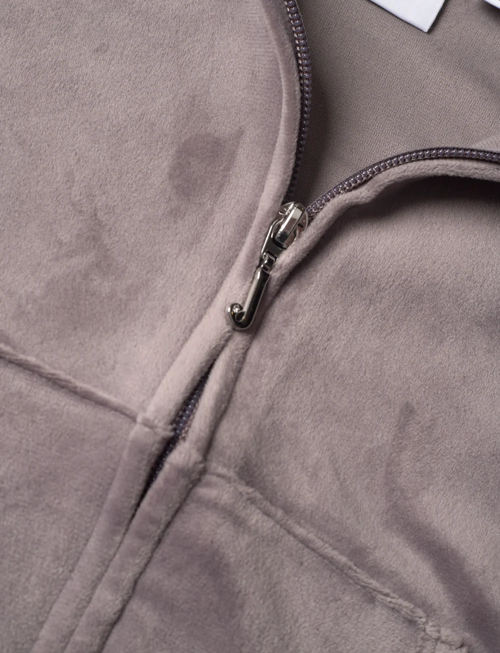 Juicy Couture - Diamante Zip Through Hoodie - hættetrøjer - rabbit - 2