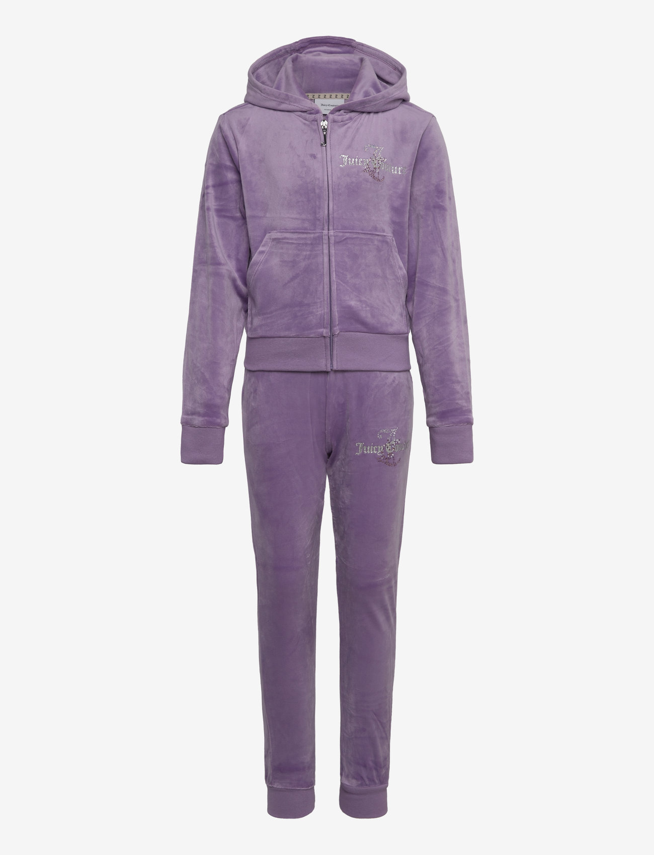 Juicy Couture Diamante Hood Slim Jogger Set – sets – shop at