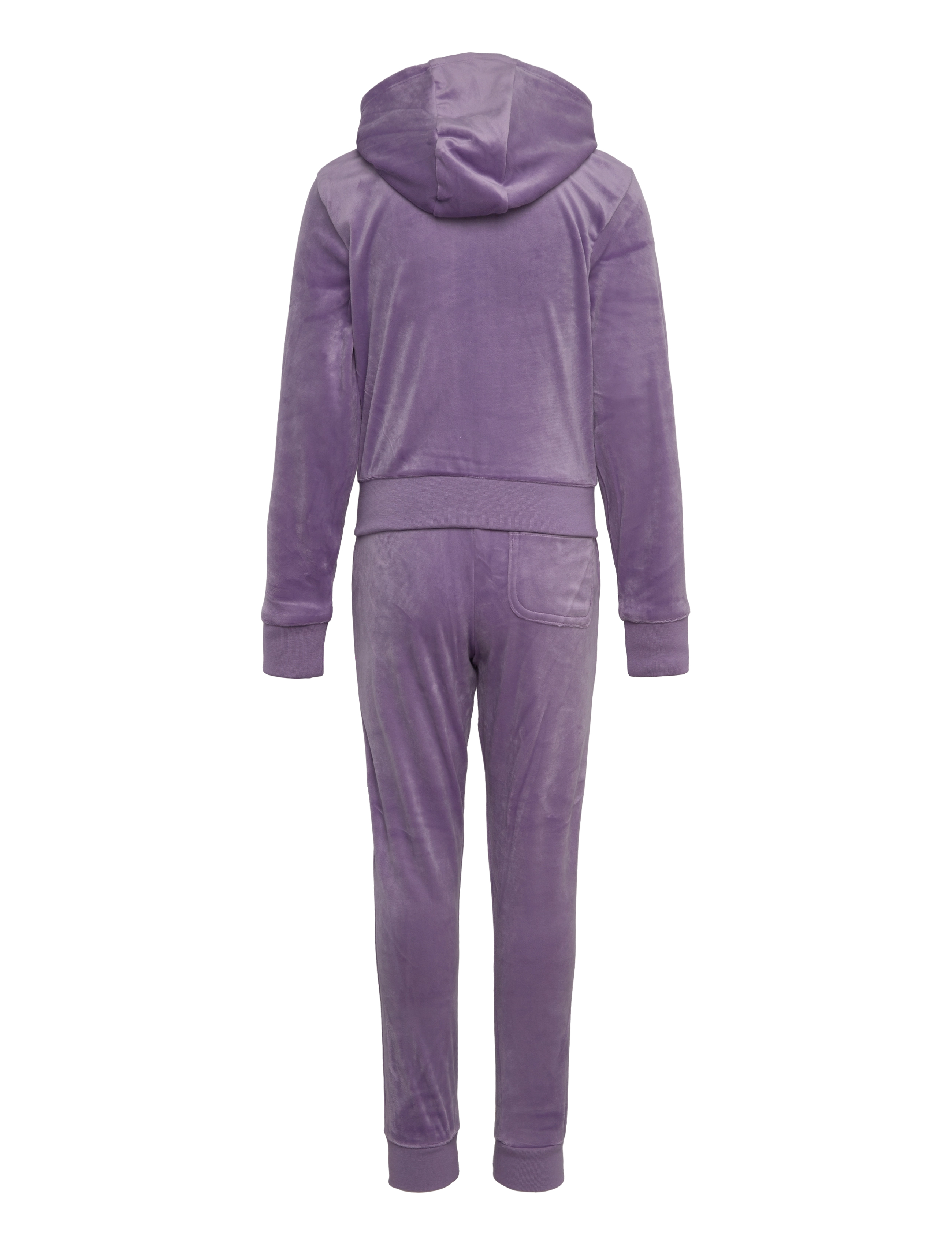 Juicy Couture - Diamante Hood & Slim Jogger Set - purple haze - 1