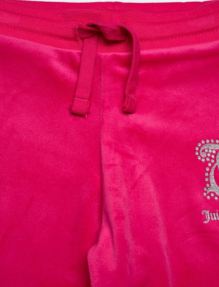 Juicy Couture - Glitter Print Zip Thru & Jog Set - sportanzüge - virtual pink - 3