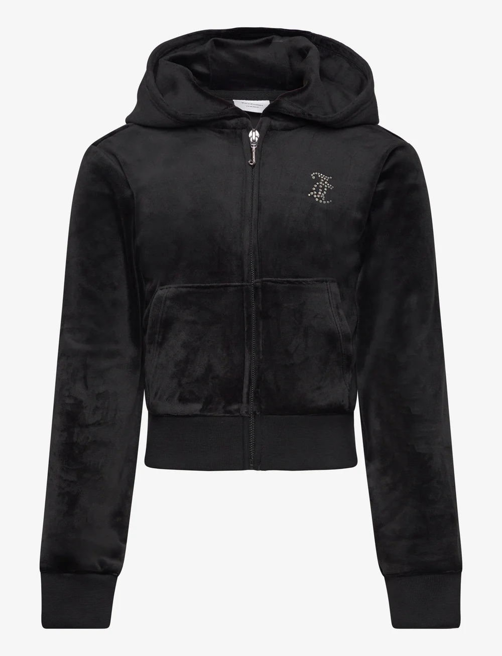 Juicy Couture Jc Diamante Zip Thru Hood Hoodies Boozt