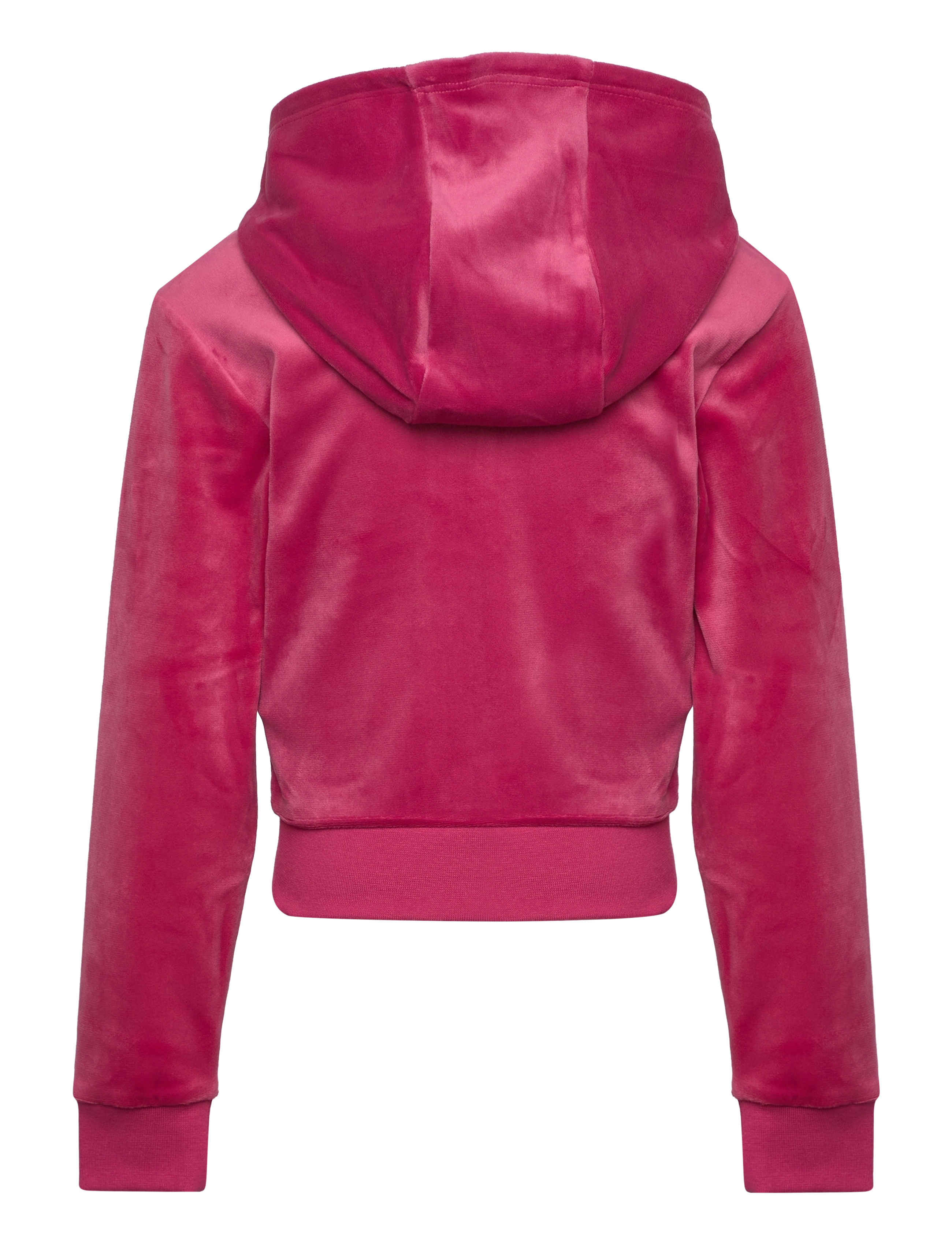 Juicy Couture - JC Diamante Zip Thru Hood - sangria - 1