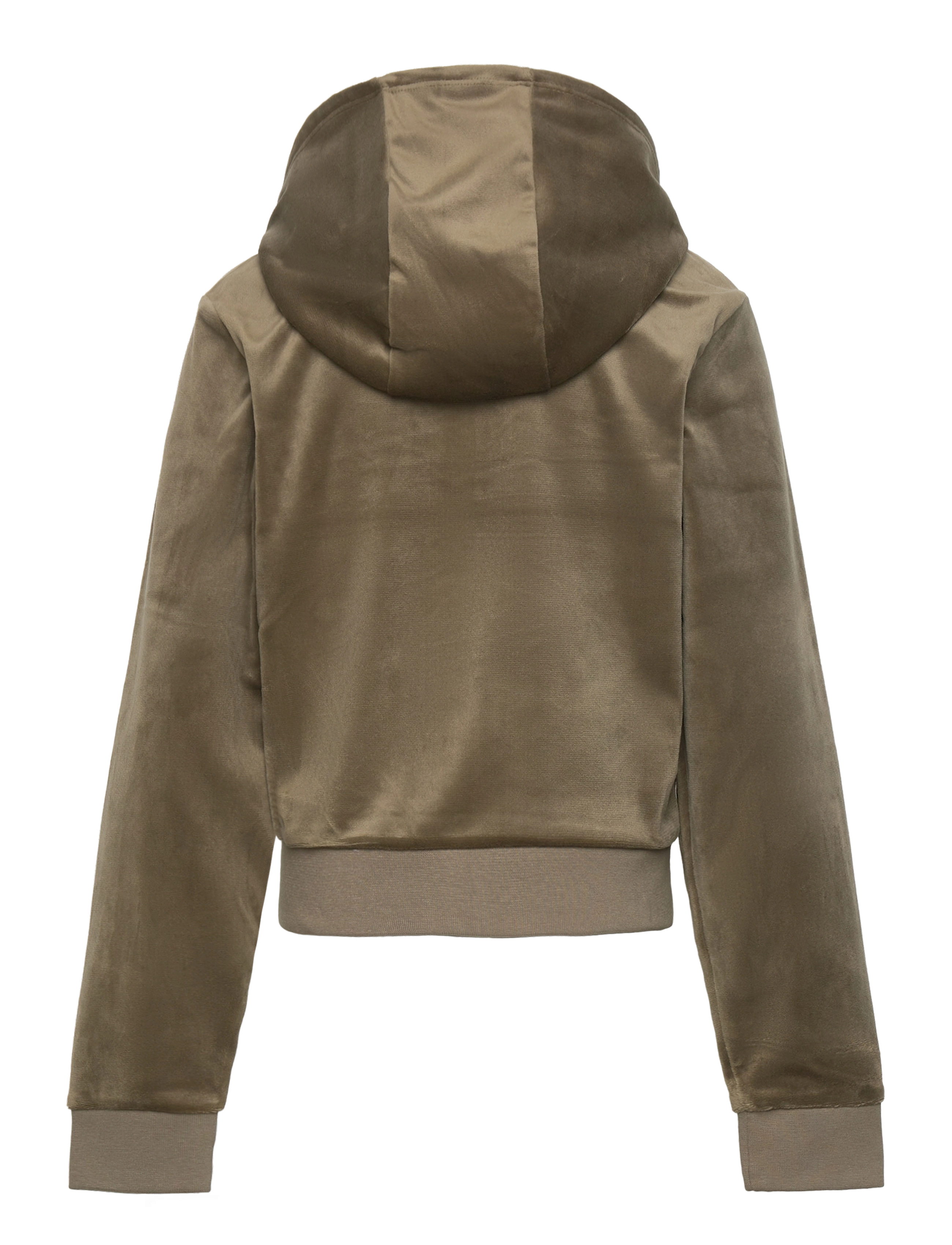 Juicy Couture - JC Diamante Zip Thru Hood - tea leaf - 1